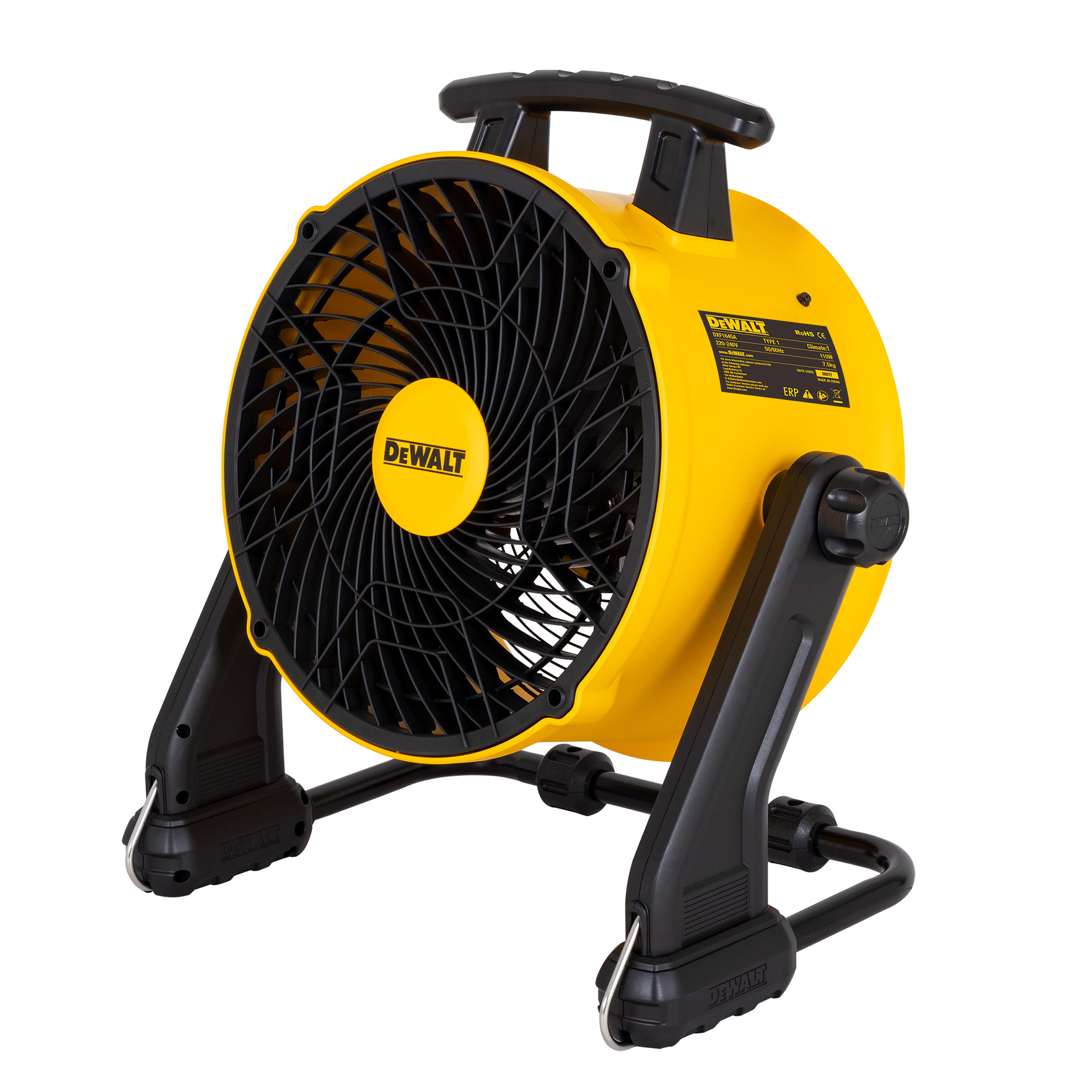 Dewalt 16' 3 - Speed Benchtop and Hanging Drum Fan