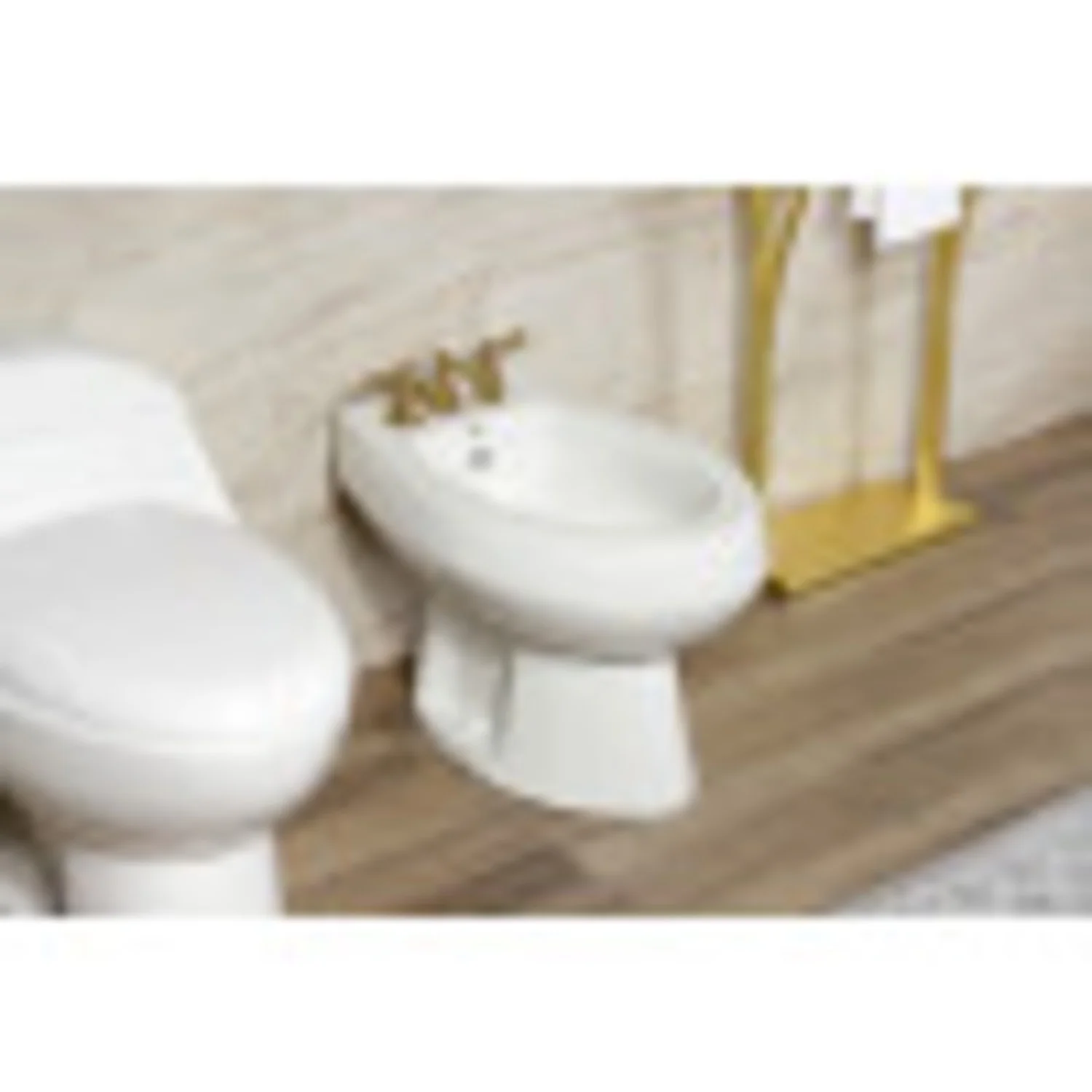 Kingston Brass KB320ACL American Classic Three-Handle Bidet Faucet, Matte Black