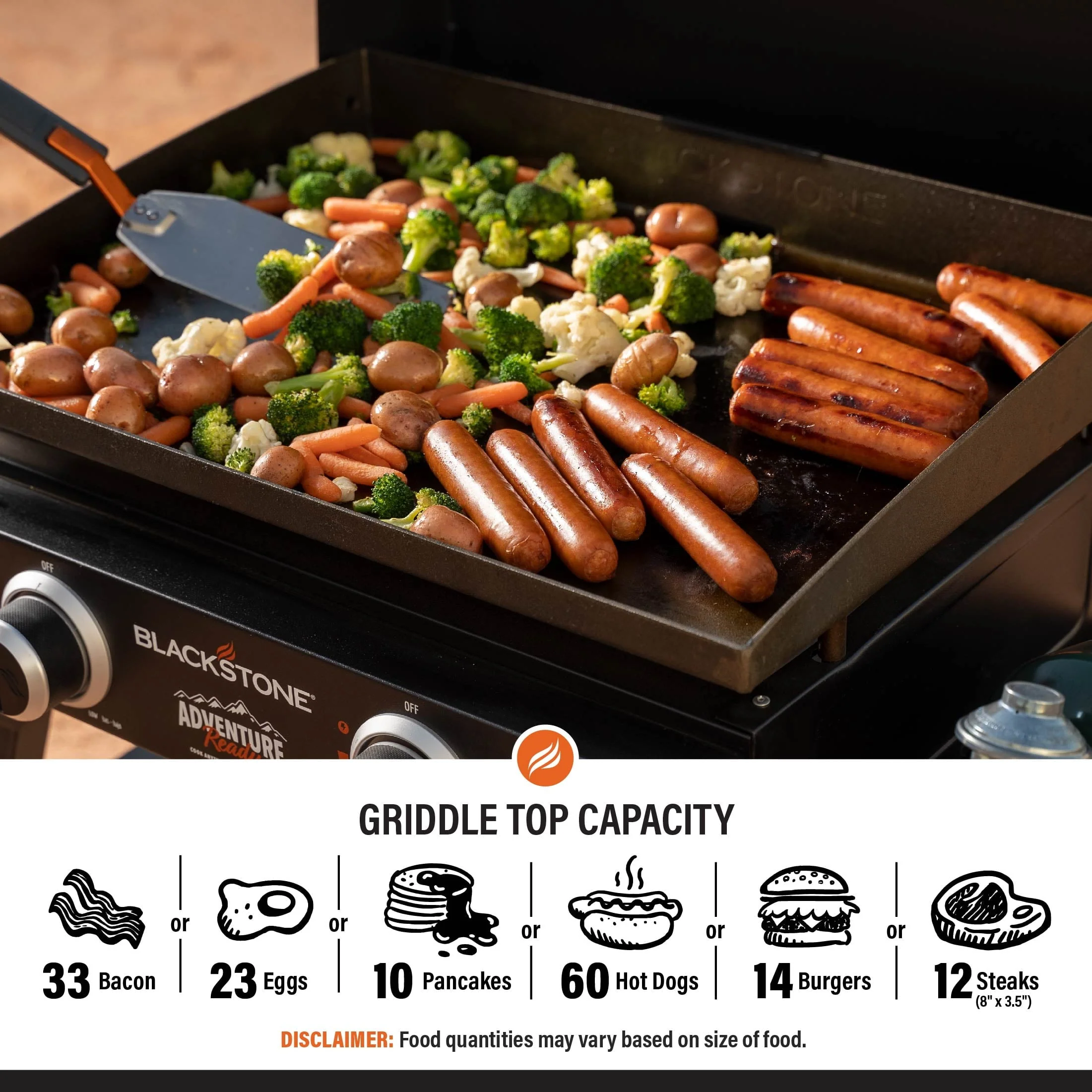 Adventure Ready 22" Griddle with Stand and Adapter Hose - Image 6