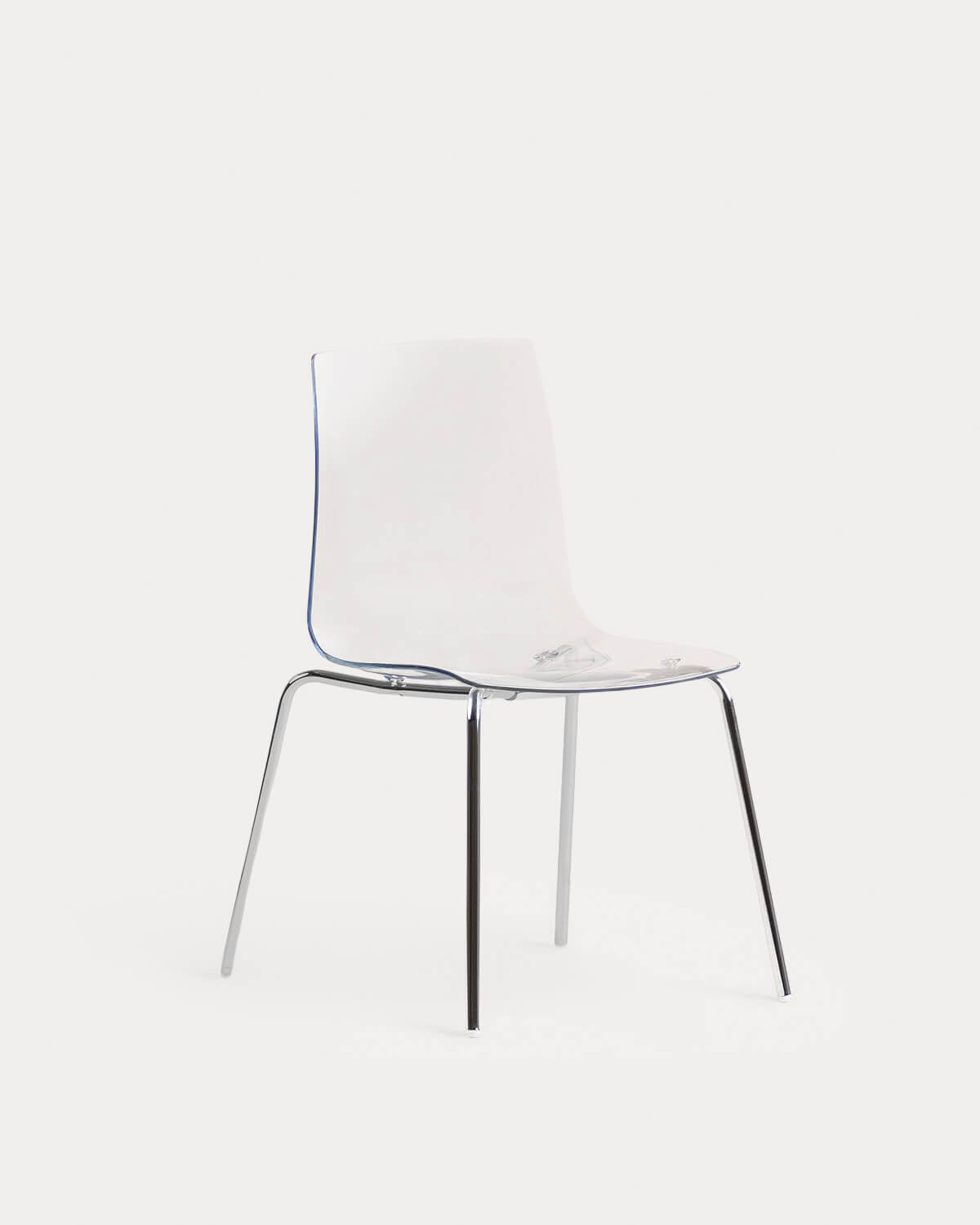 Samay - Silla de Comedor en Policarbonato y Metal Samay