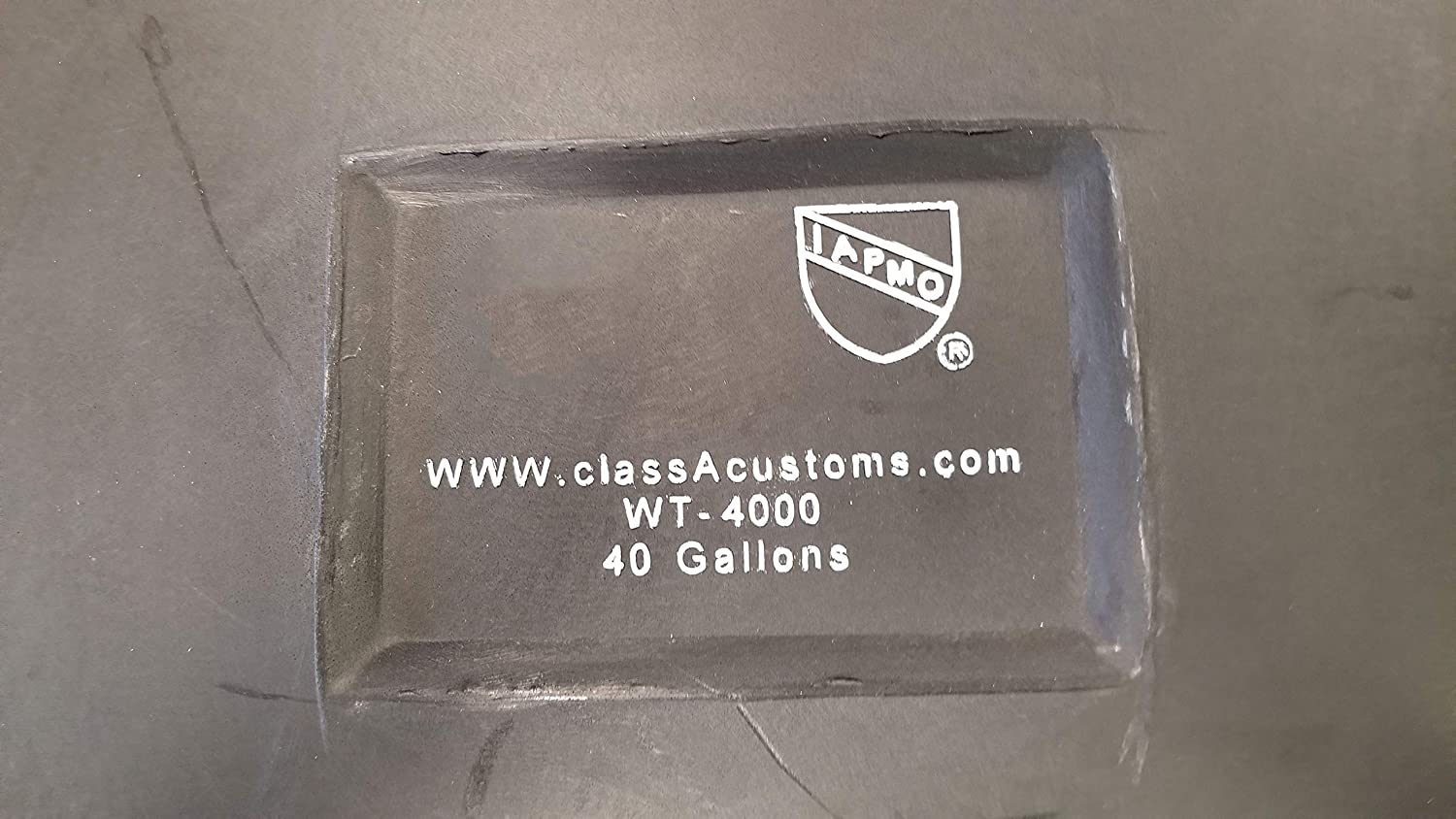 Réservoir d'eaux noires pour VR de 40 gallons WT-4000