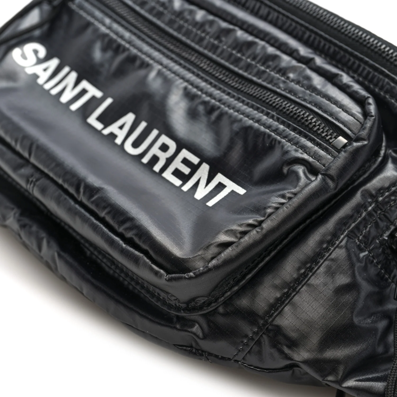 Nylon Logo Nuxx Body Belt Bag Black
