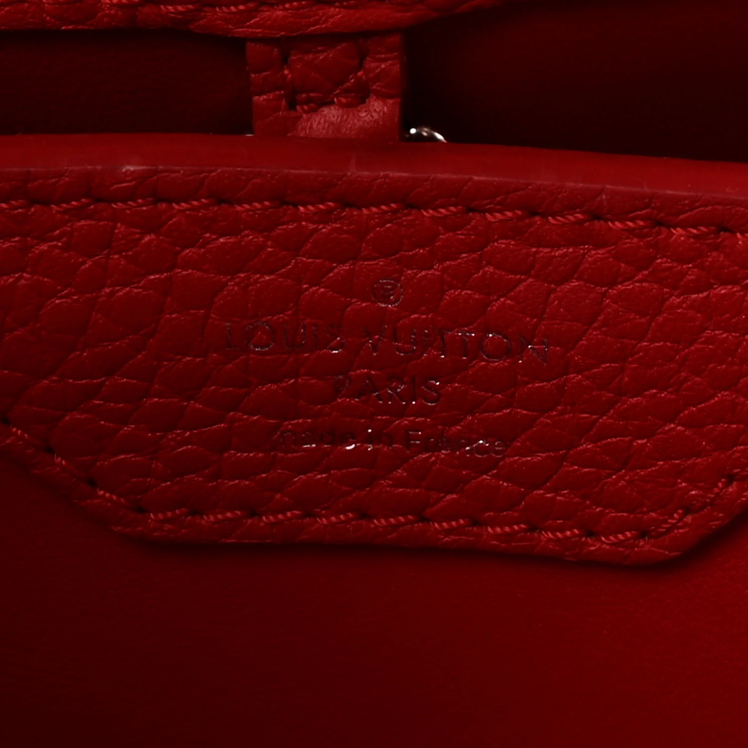 Taurillon Capucines BB Rubis