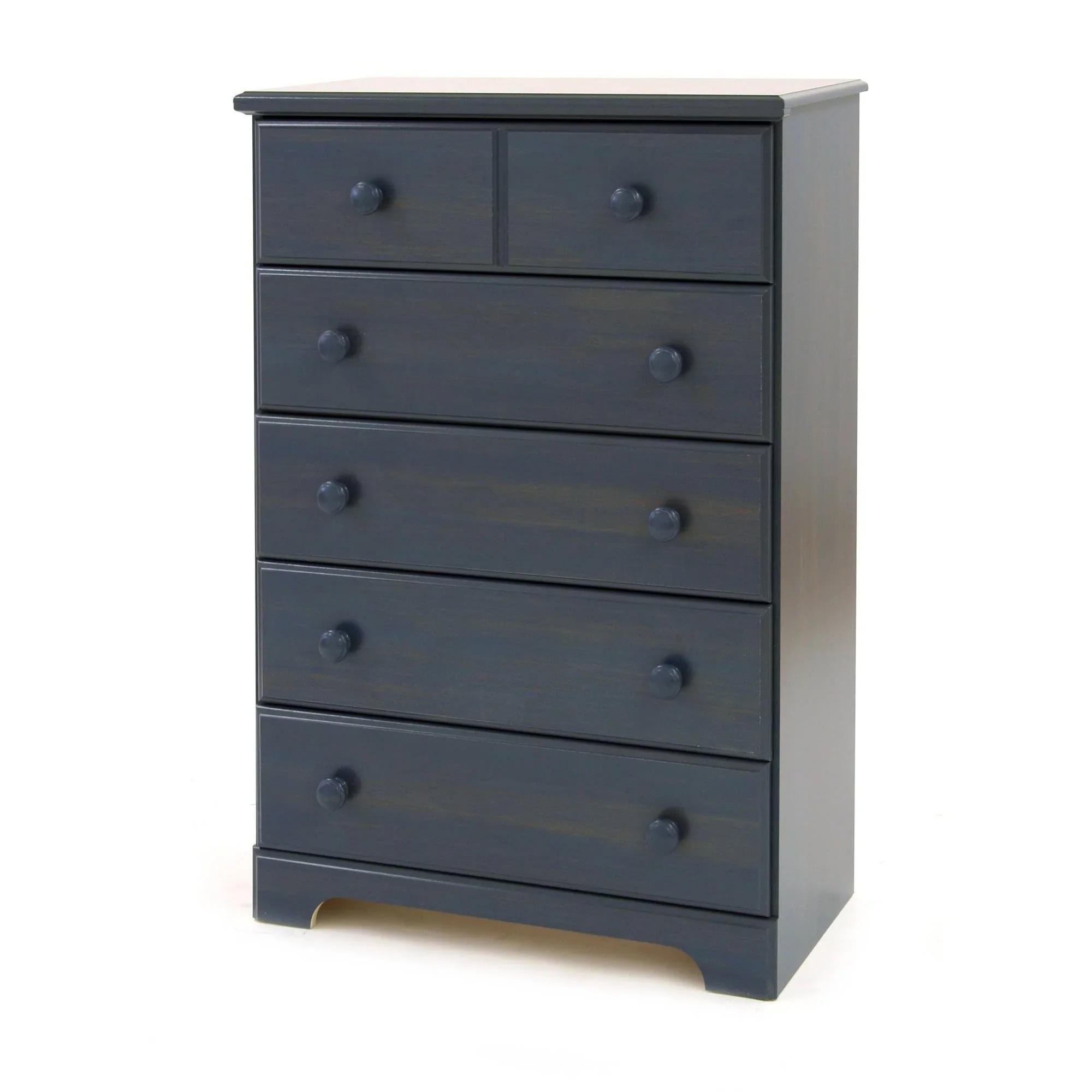 Commode 5 tiroirs South Shore Summer Breeze, bleuet