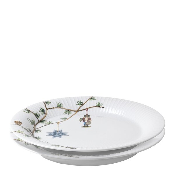 Hammershøi Christmas tallerken 27 cm 2 stk