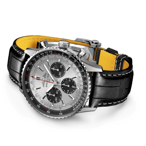 [Super Clone]Breitling AB0138241G1P1 Navitimer B01 Silver Dial - Νew【Super Clone】