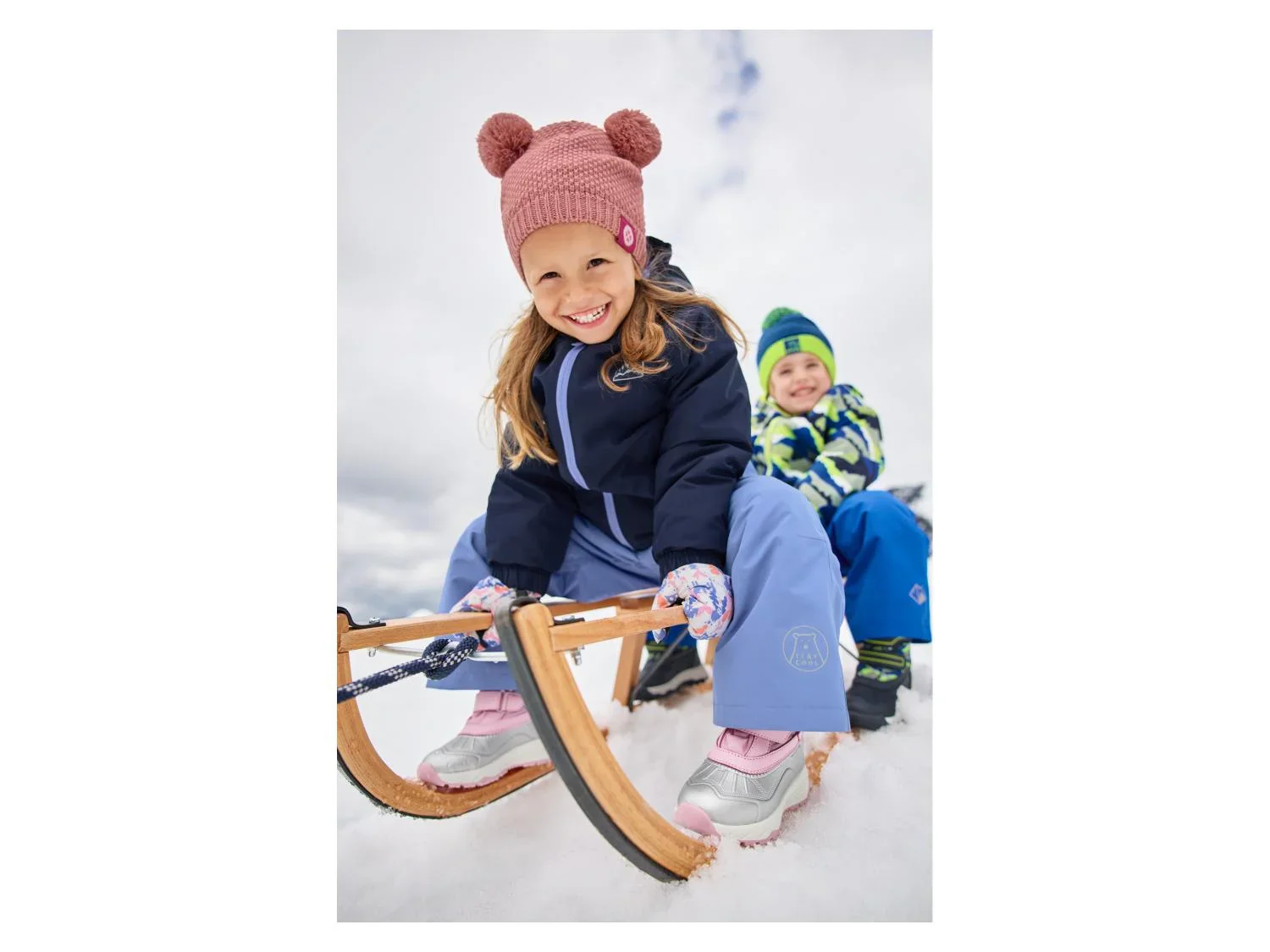 lupilu Bonnet en maille enfant