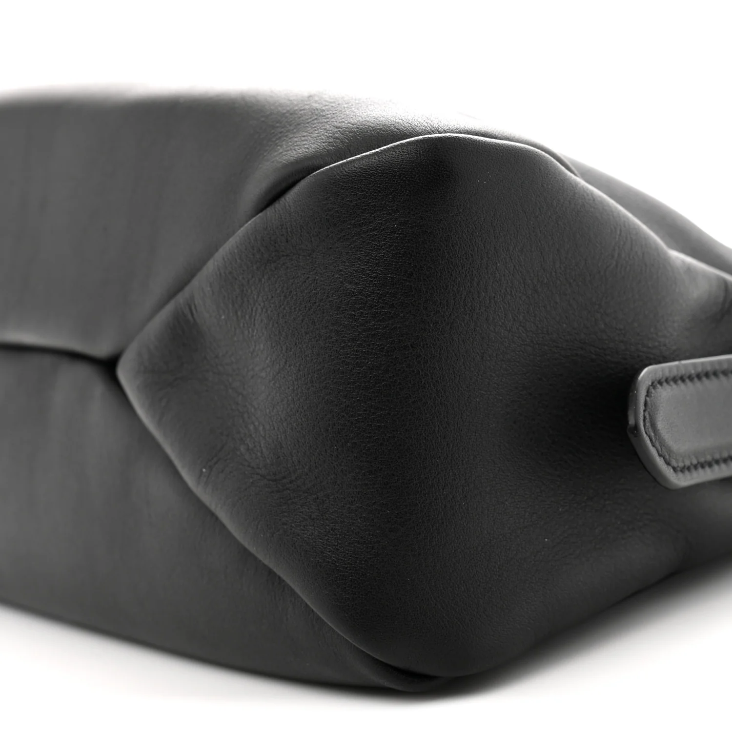 Soft Calfskin Medium Aimee Shoulder Bag Black