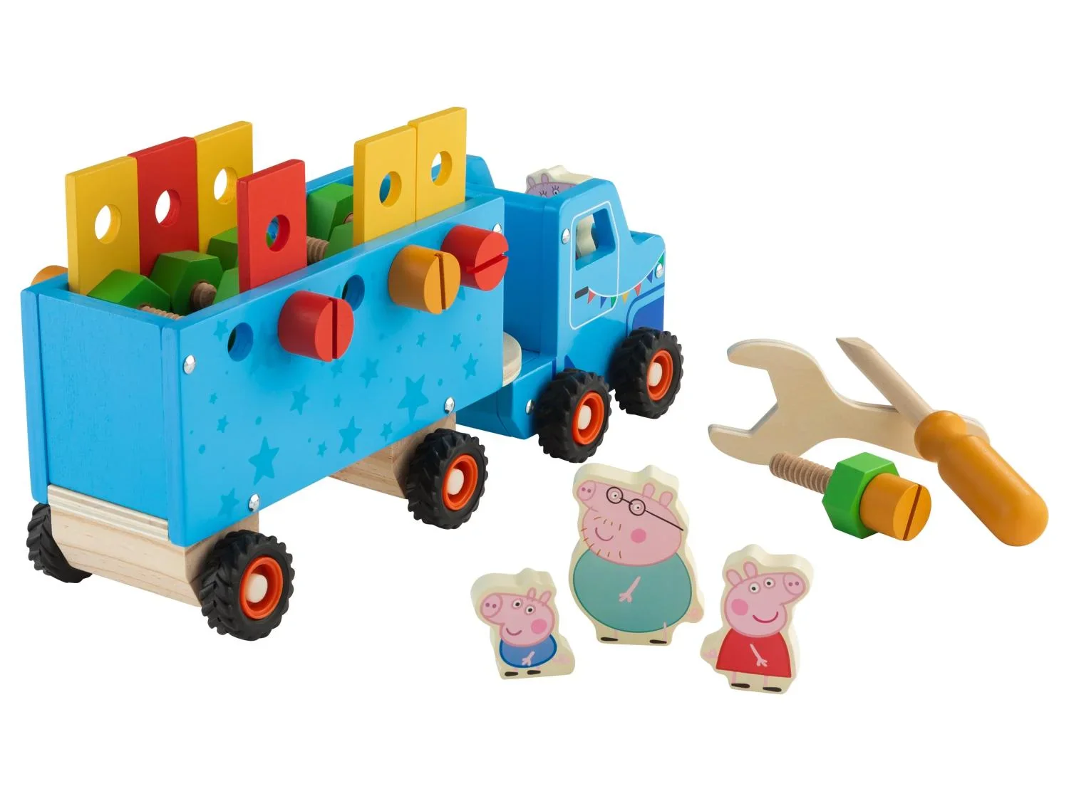 Camion en bois Peppa Pig