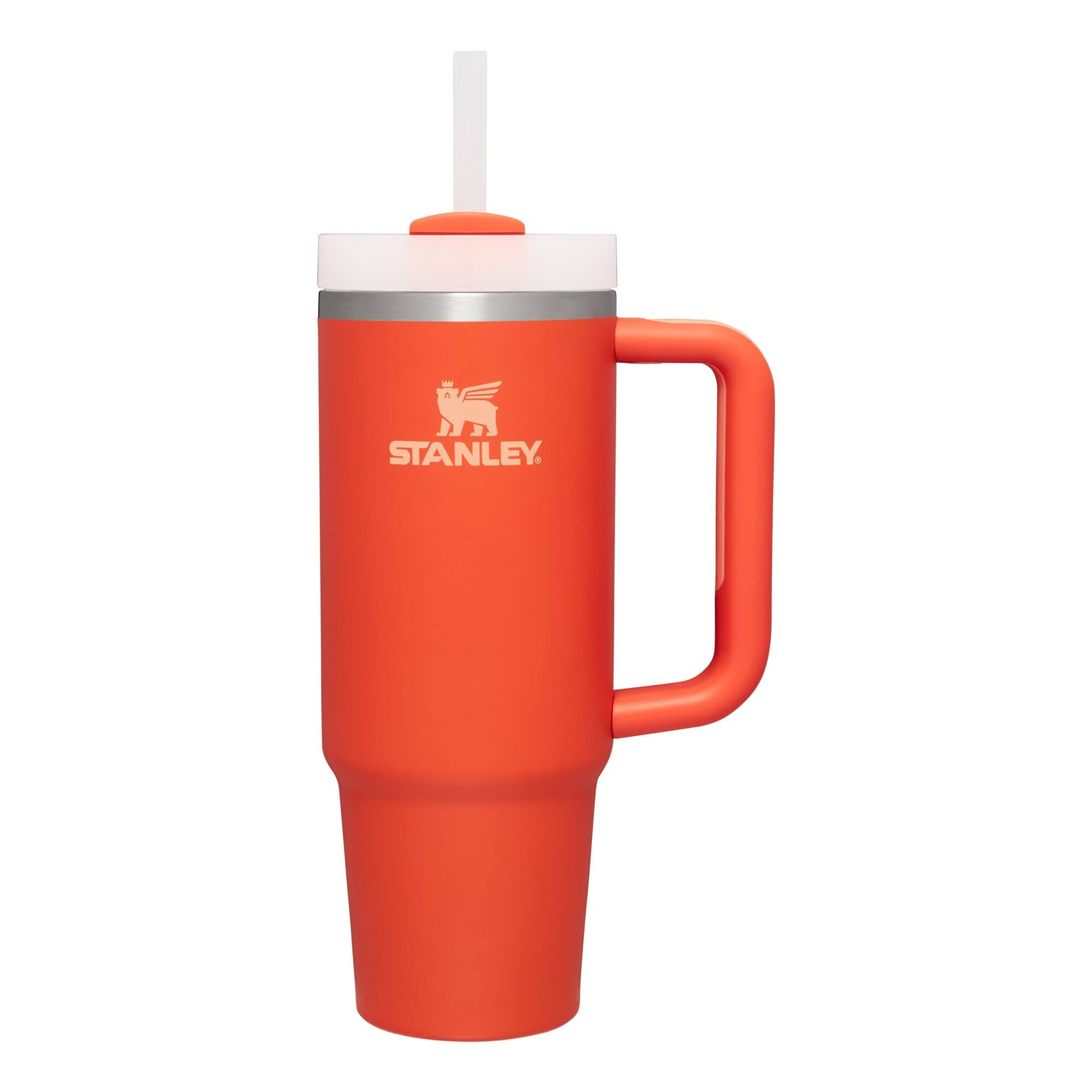 Stanley Quencher H2.0 FlowState Tumbler | 30 oz, Tigerlily