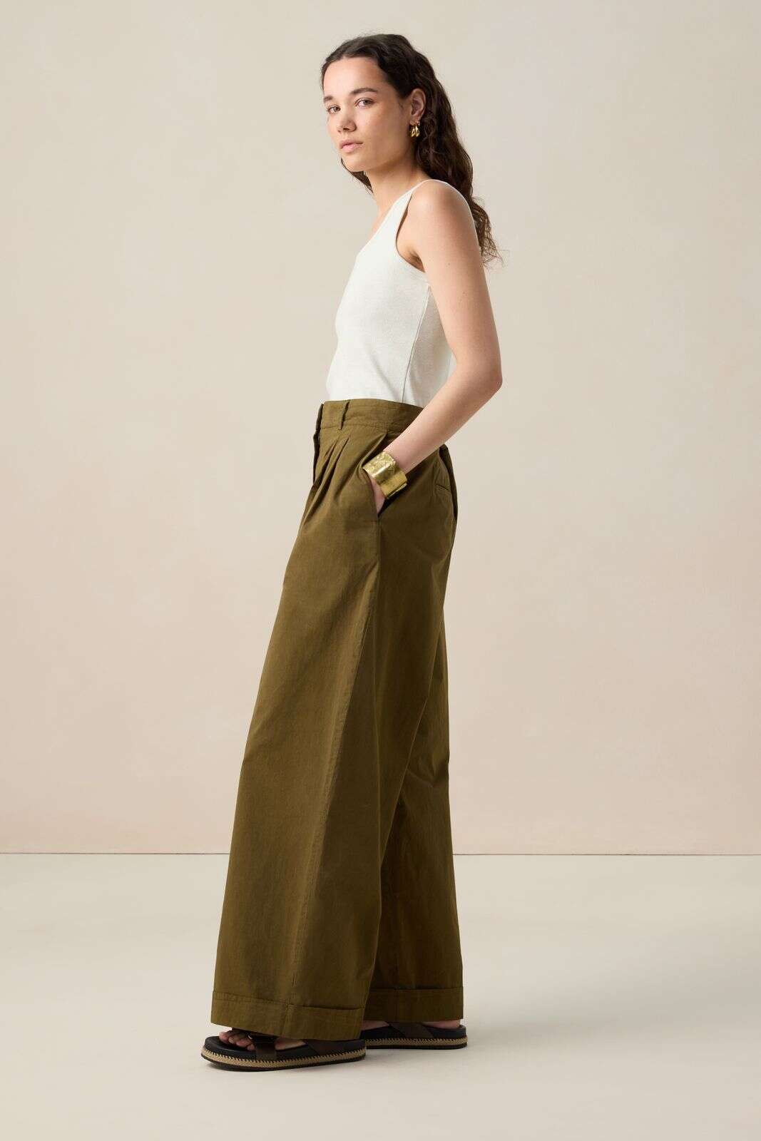 Lichtgroen basis singlet