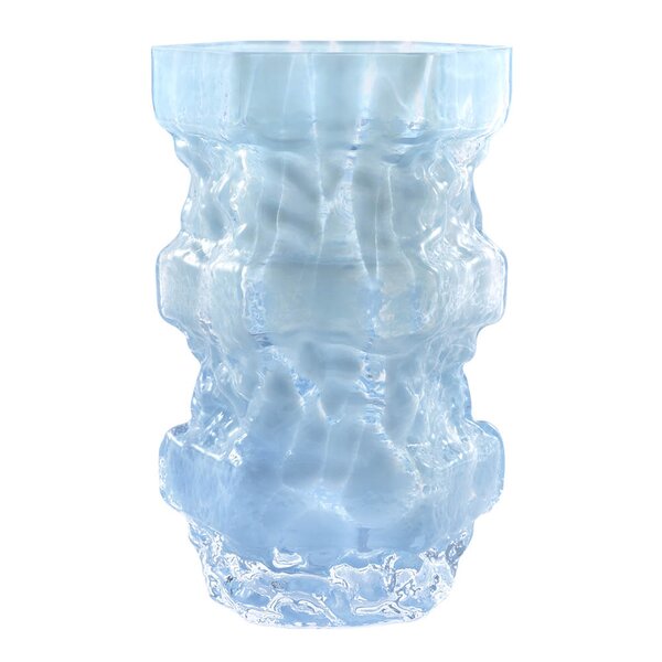 Evig vase 16 cm blå