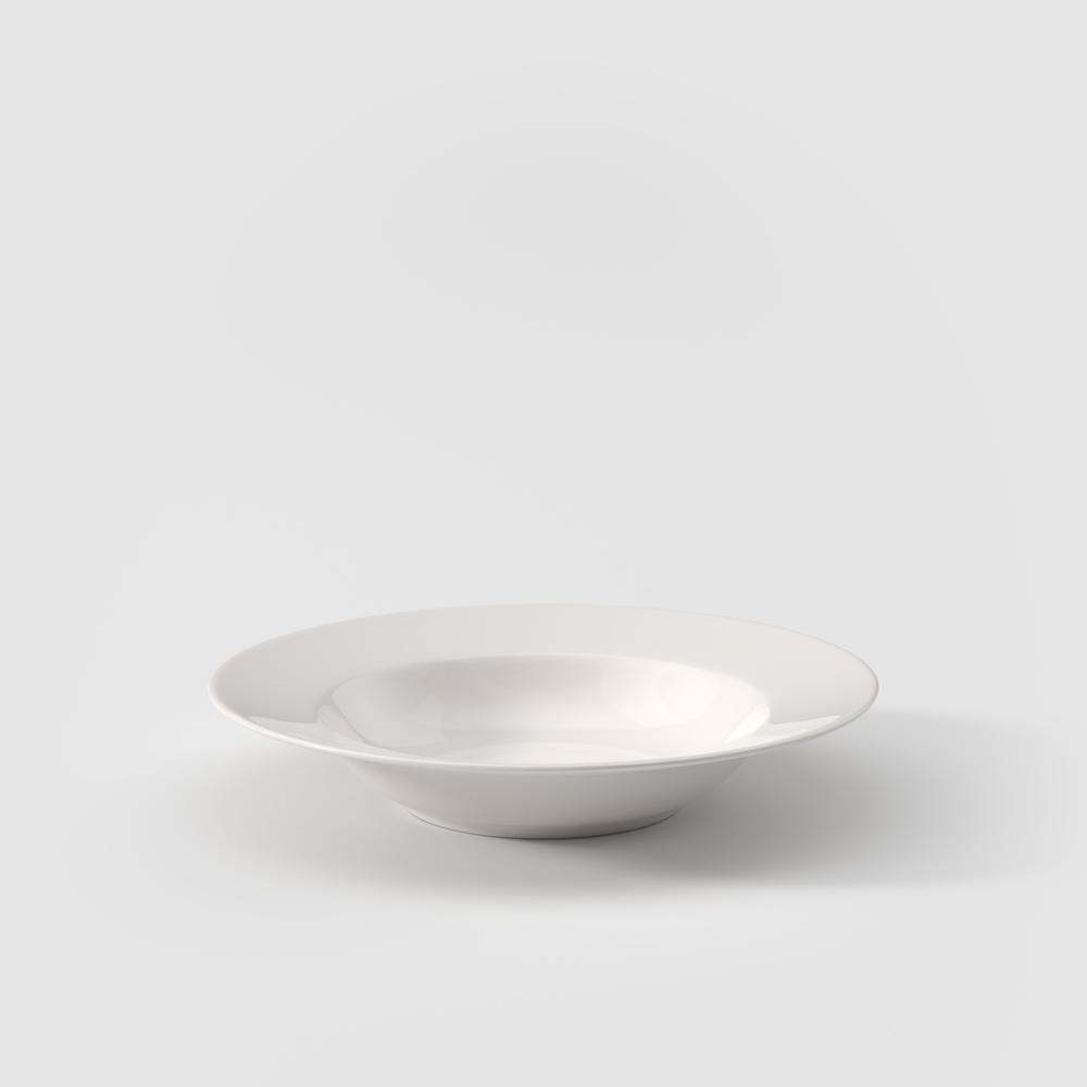 For Me Soup bowl - White, 9.9'', Premium Porcelain