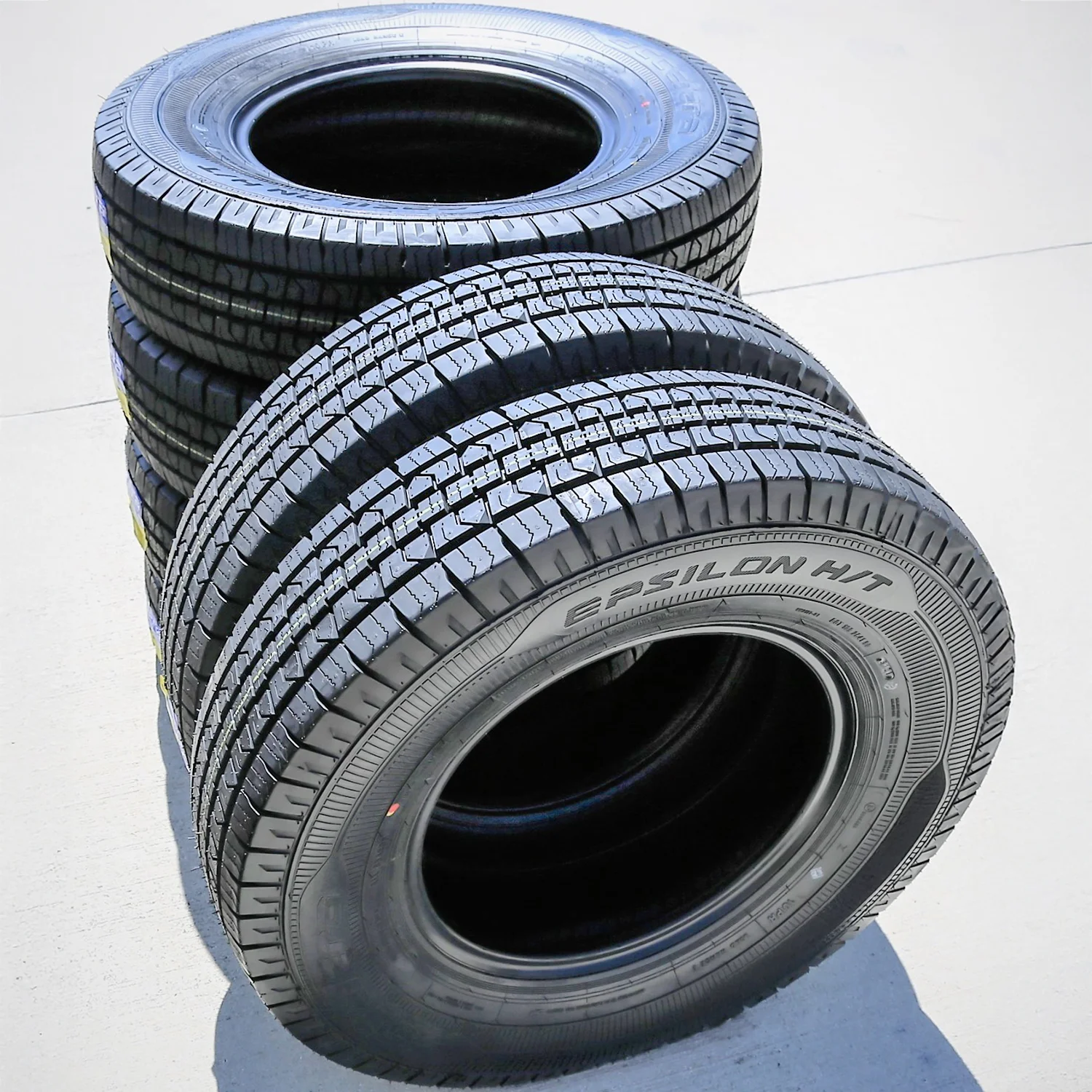 Set of 4 (FOUR) Accelera Epsilon H/T LT 235/85R16 Load E 10 Ply Light Truck Tires