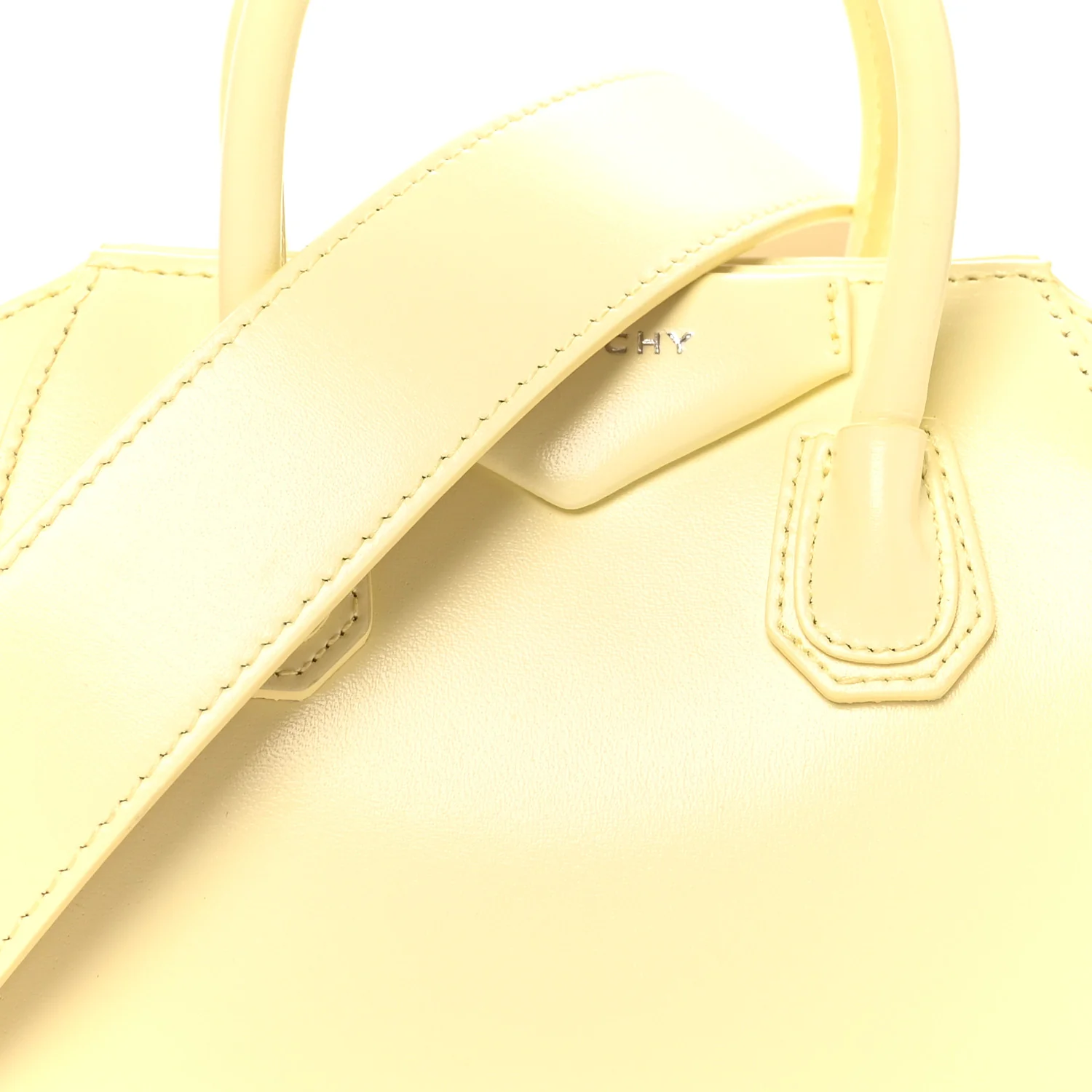 Box Calfskin Toy Antigona Soft Yellow Natural Beige