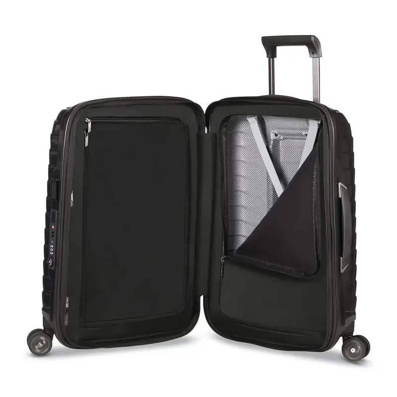 Black Proxis 22 x 14 x 9 Carry-On Spinner Carry On Luggage | 6849-RHETD - SAMSONITE OUTLET