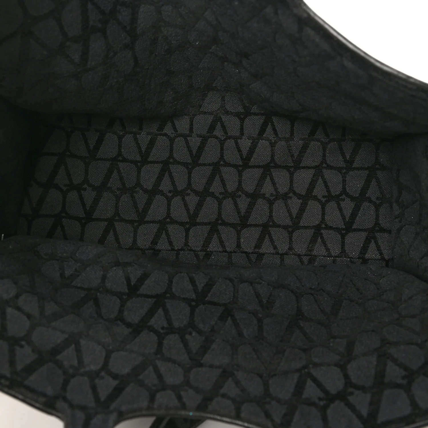 Toile Iconographe Goatskin Le Troisieme Shopping Bag Black