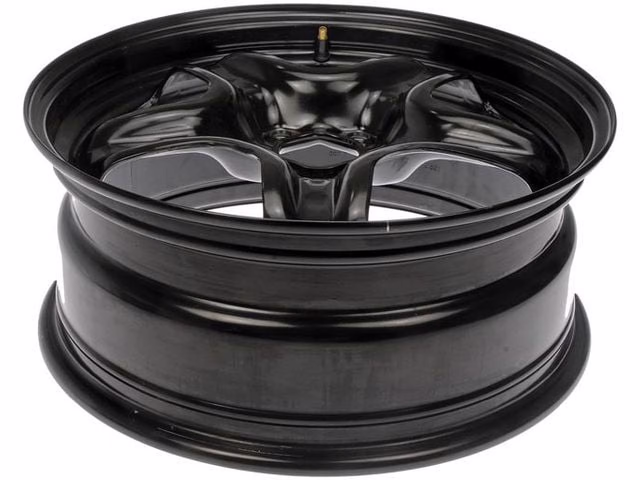 Steel Wheel - Black - 17 in - Compatible with 2008 - 2012 Chevy Malibu 2009 2010 2011