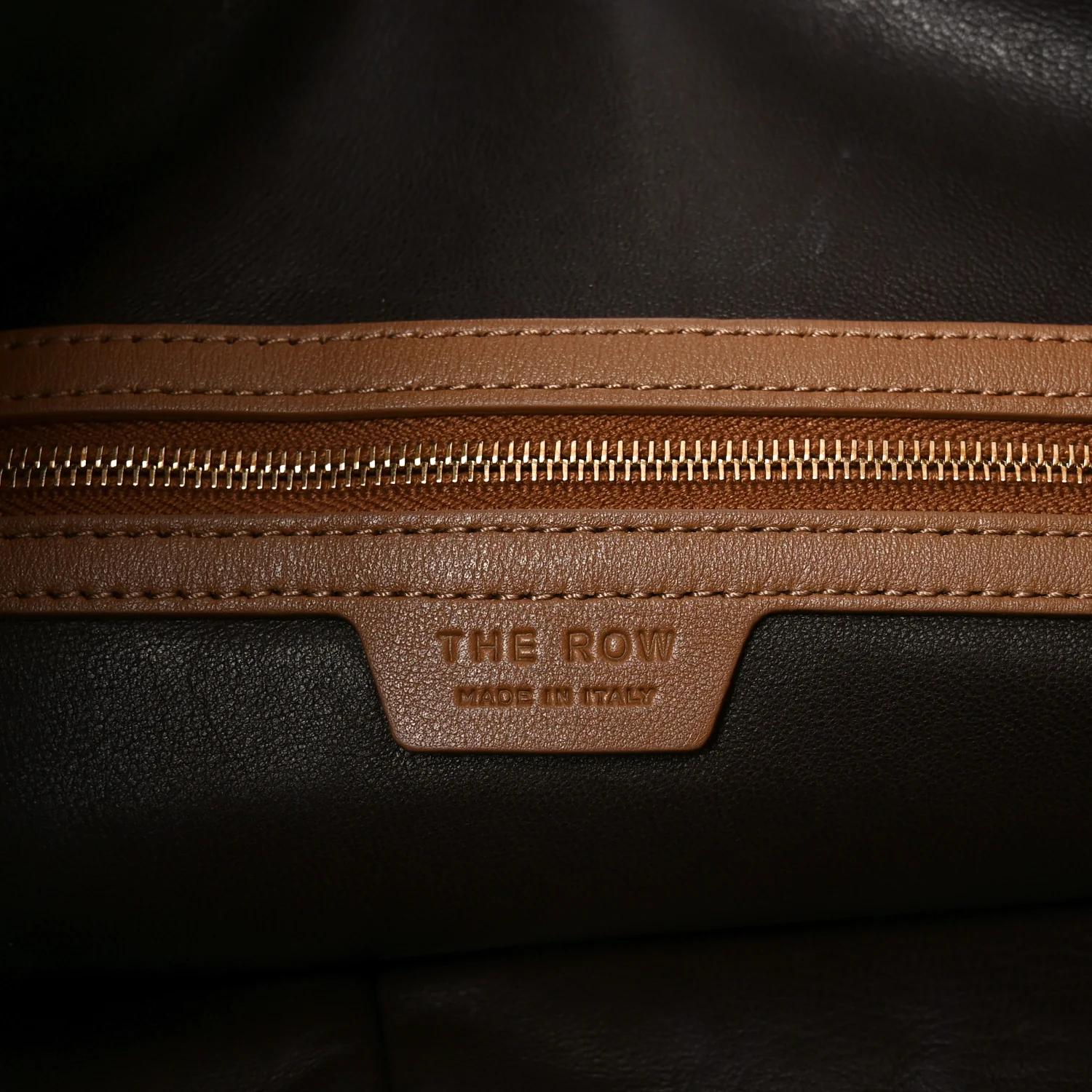 Calfskin N/S Allie Bag Beige