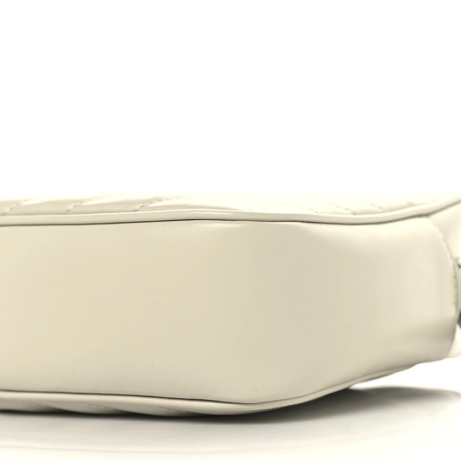 Calfskin Matelasse Monogram Lou Camera Bag Crema Soft