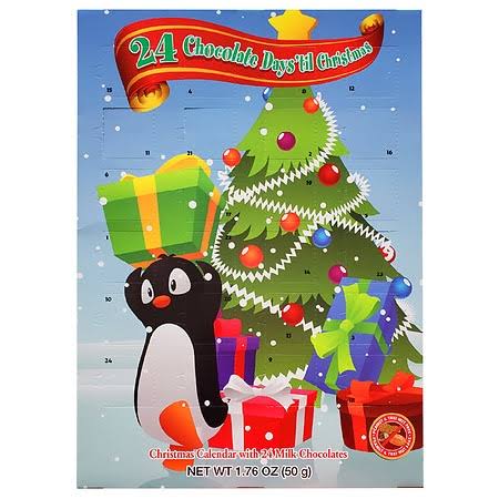Nice! Milk Chocolate Advent Calendar - 1.76 oz