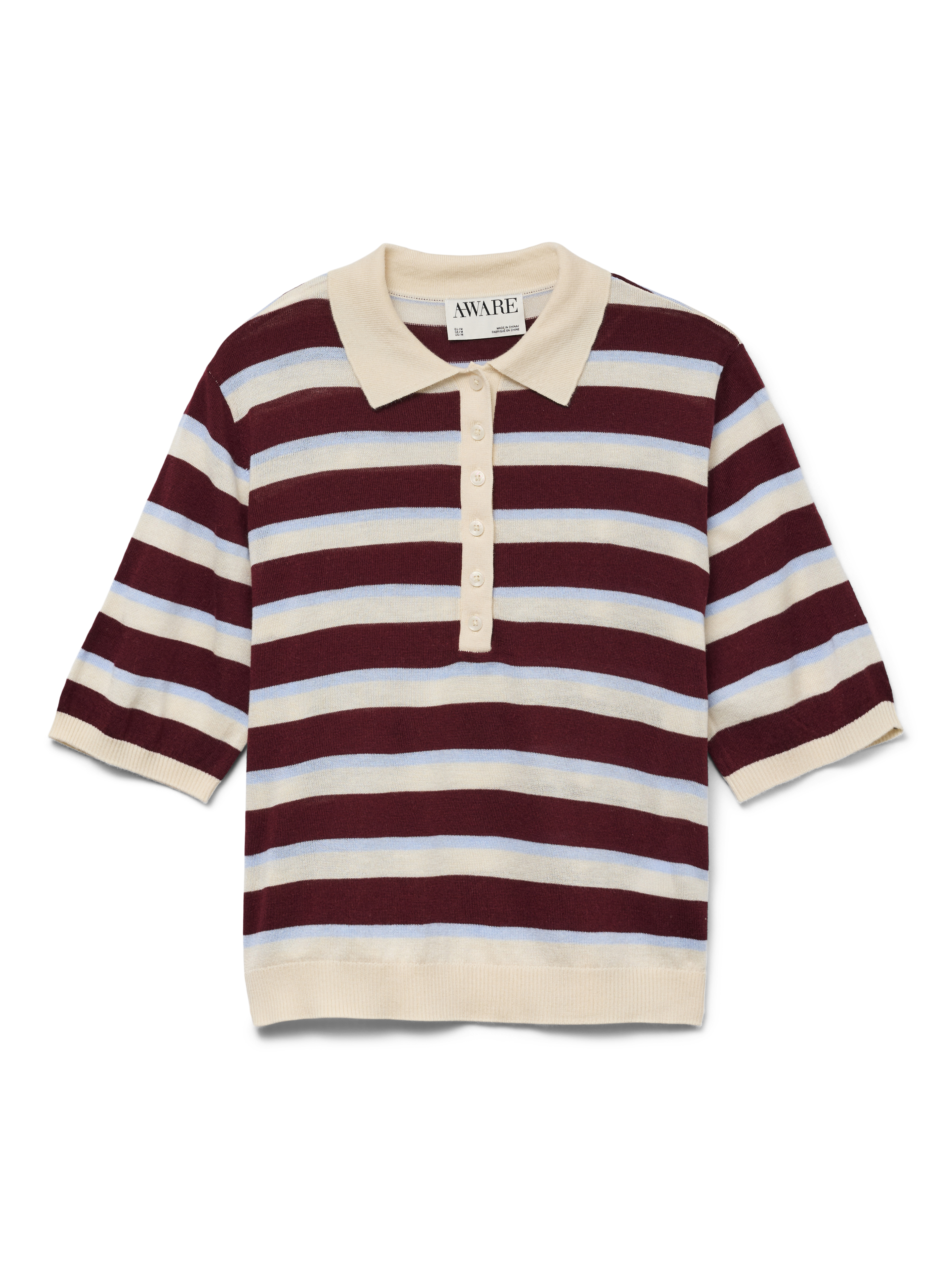 VERO MODA® AWSIKITA Knit Polo-Shirt