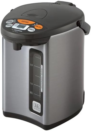 Zojirushi Micom Water Boiler and Warmer CD WCC30, 3.0l, 101 Oz (Silver)