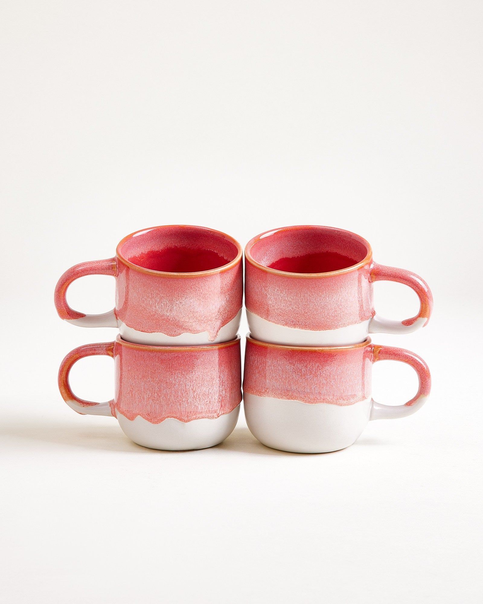 COIMBRA - SMALL MUG PINK SET OF 4