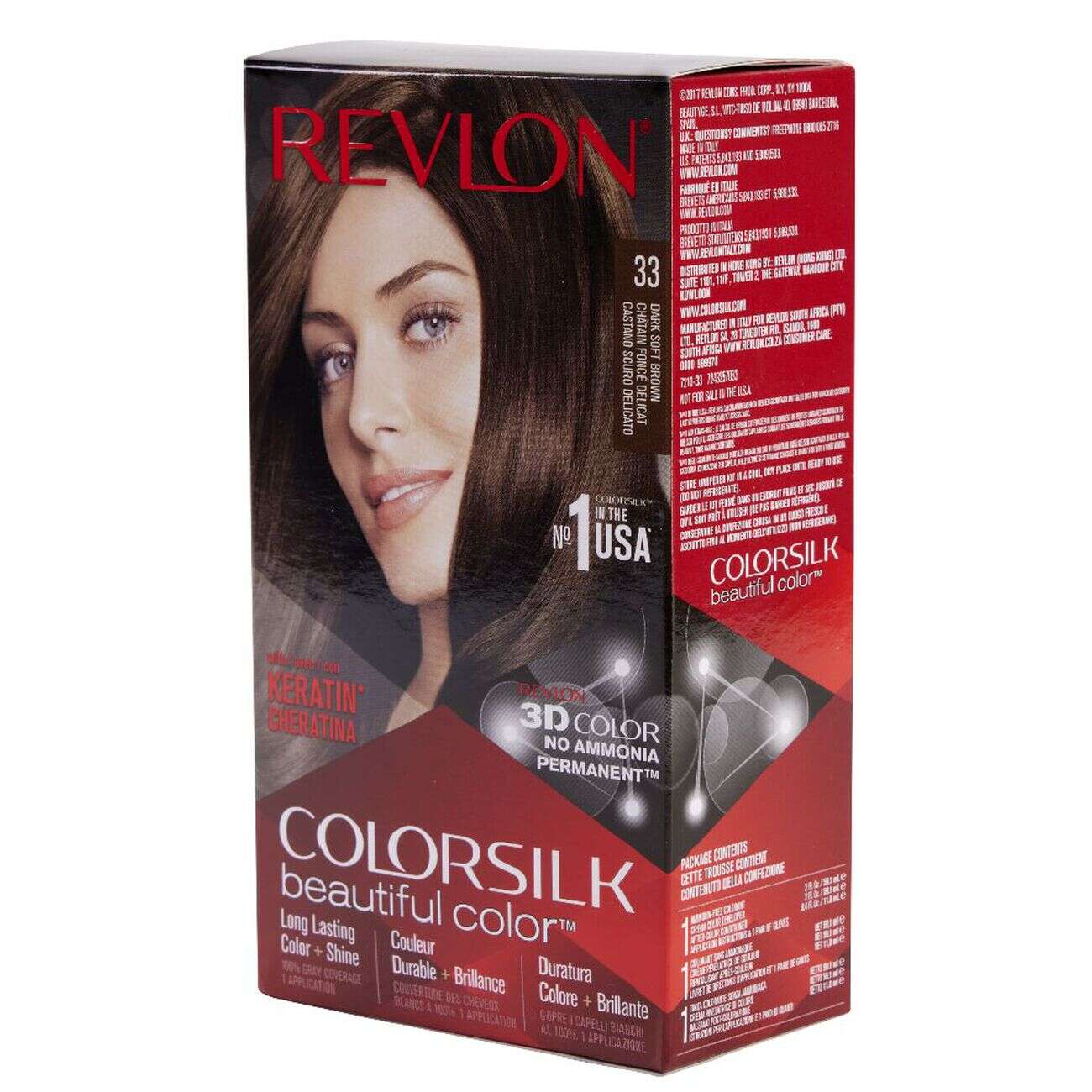 Coloration cheveux Chatain foncé 33 Revlon
