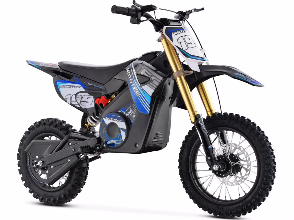 36v Pro Electric 1000W Dirt Bike, Lithium Blue(Blue)