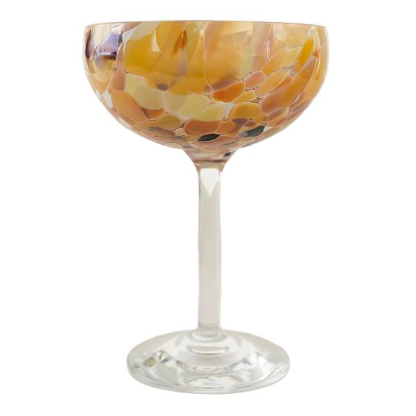 Swirl champagneglass 22 cl brun