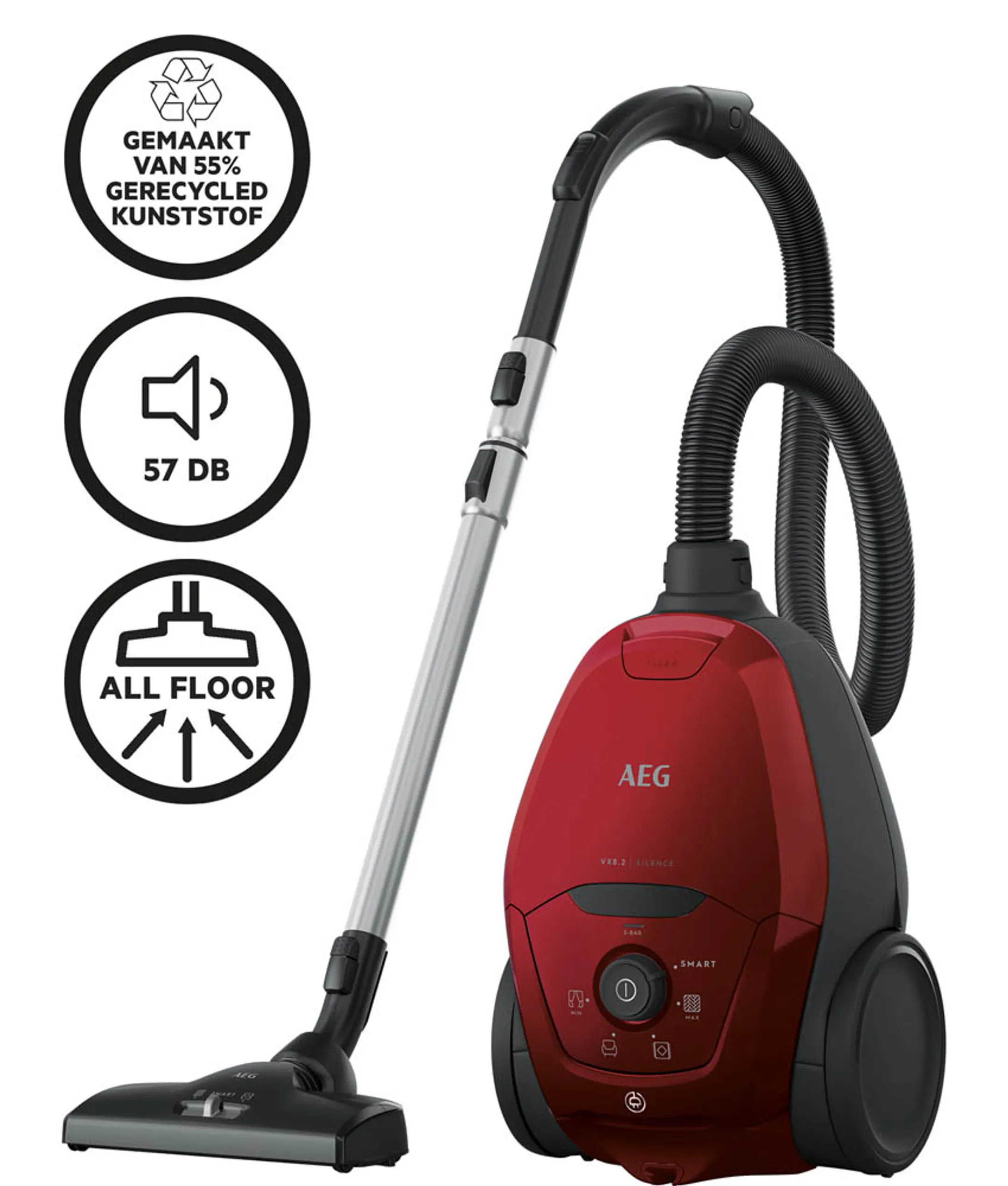 AEG Stofzuiger met zak VX82-1-2CR