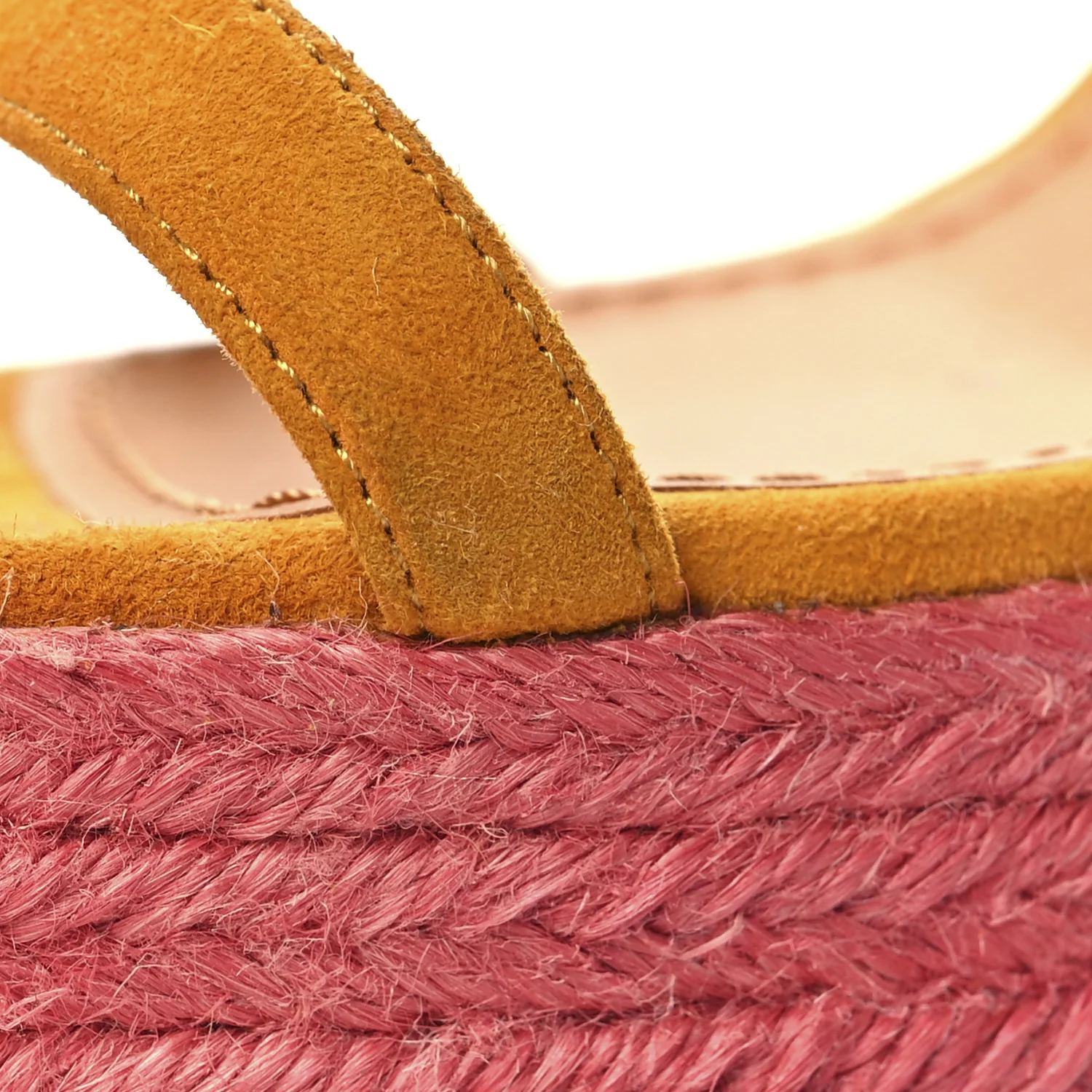 Suede Riviera 105 Espadrille Sandals 37 Multicolor