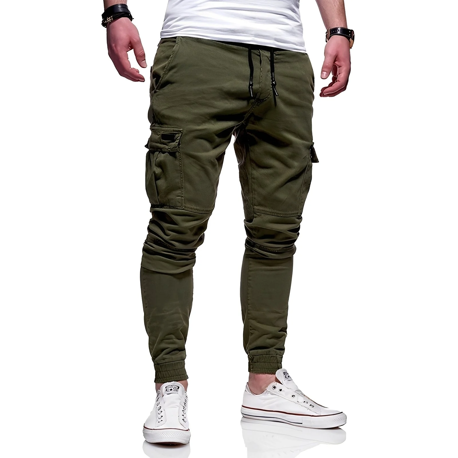 Alec - Pantalon cargo décontracté