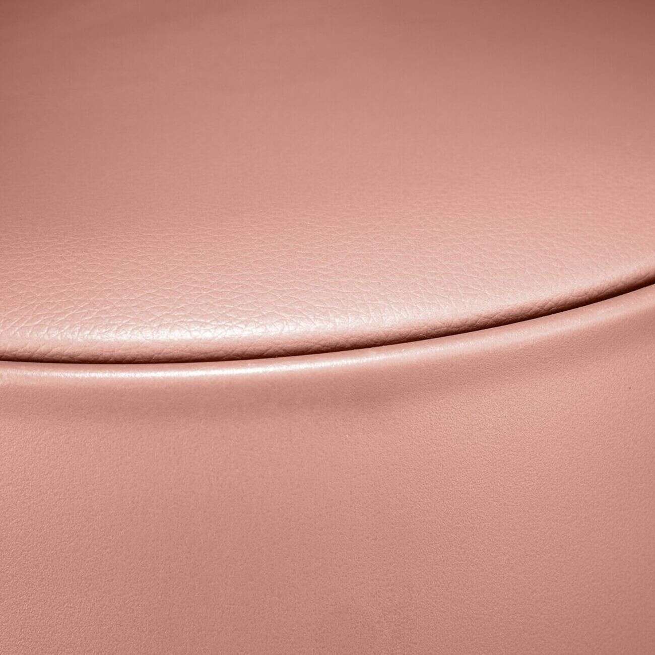 Tabouret rond Spiro pieds fins plastique terracotta Ø33xH46cm