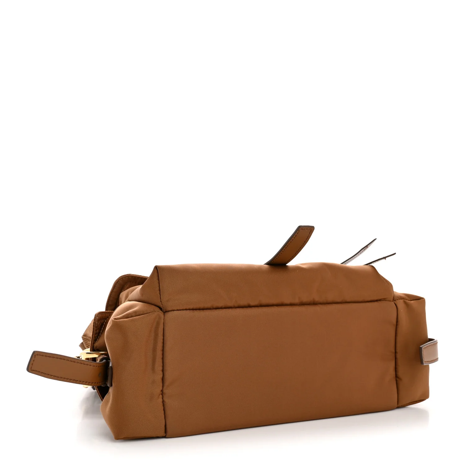 Re-Nylon Medium Explore Shoulder Bag Camel