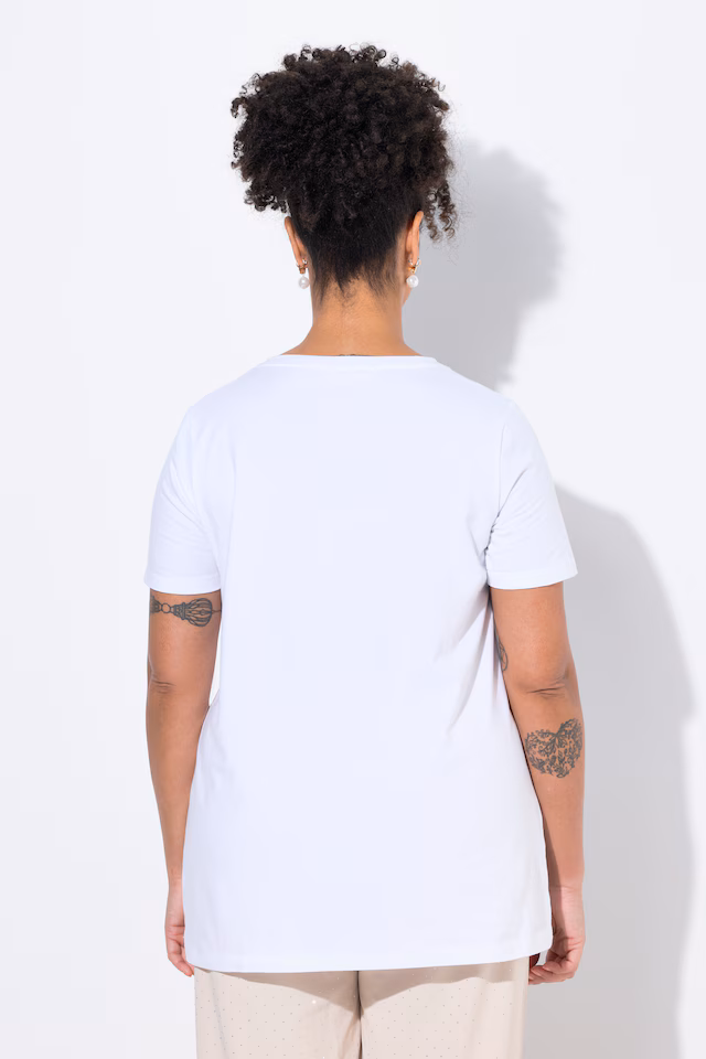 A-line COCO appliqué T-shirt