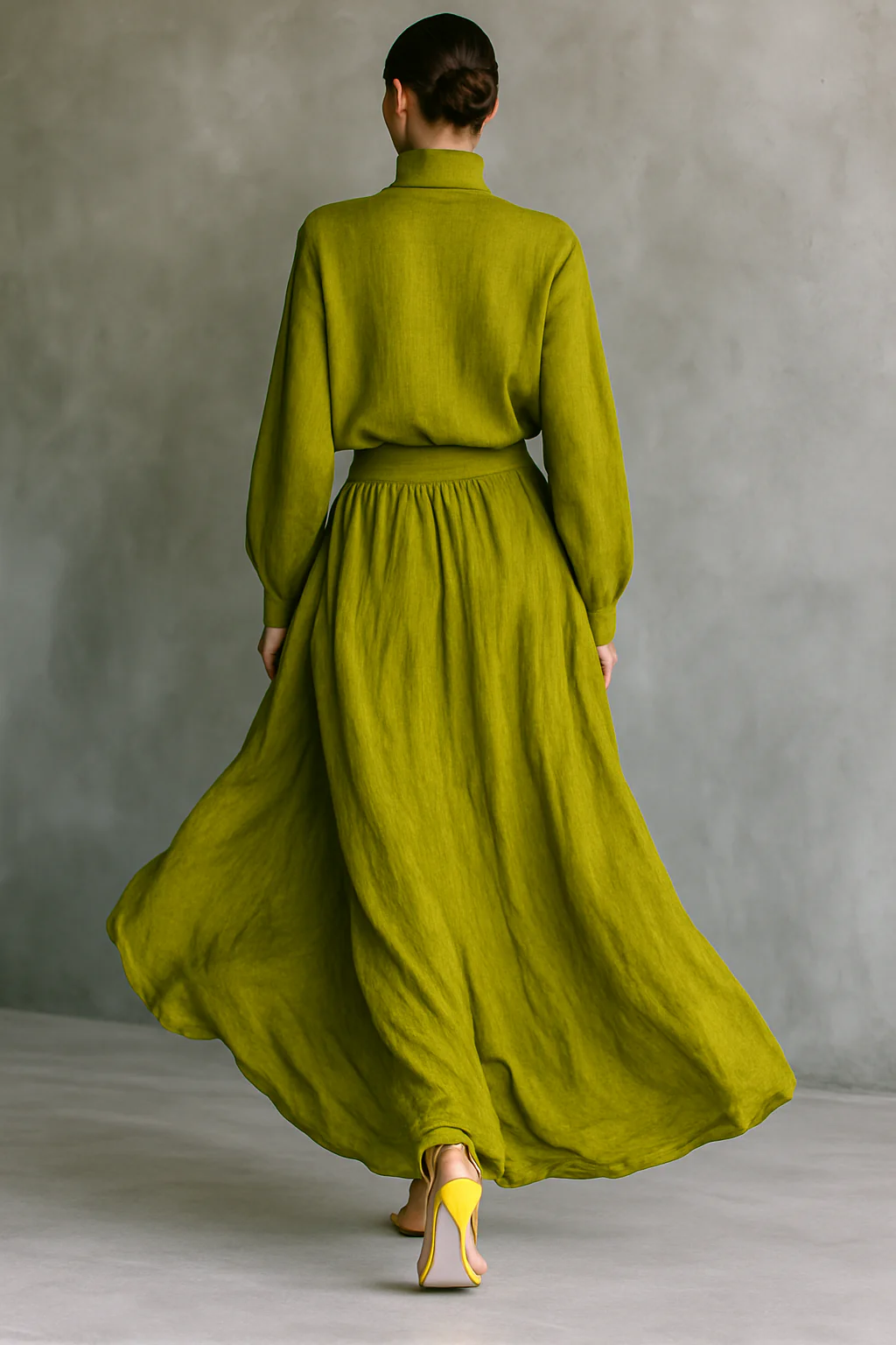 Mariela | Ensemble femme vert