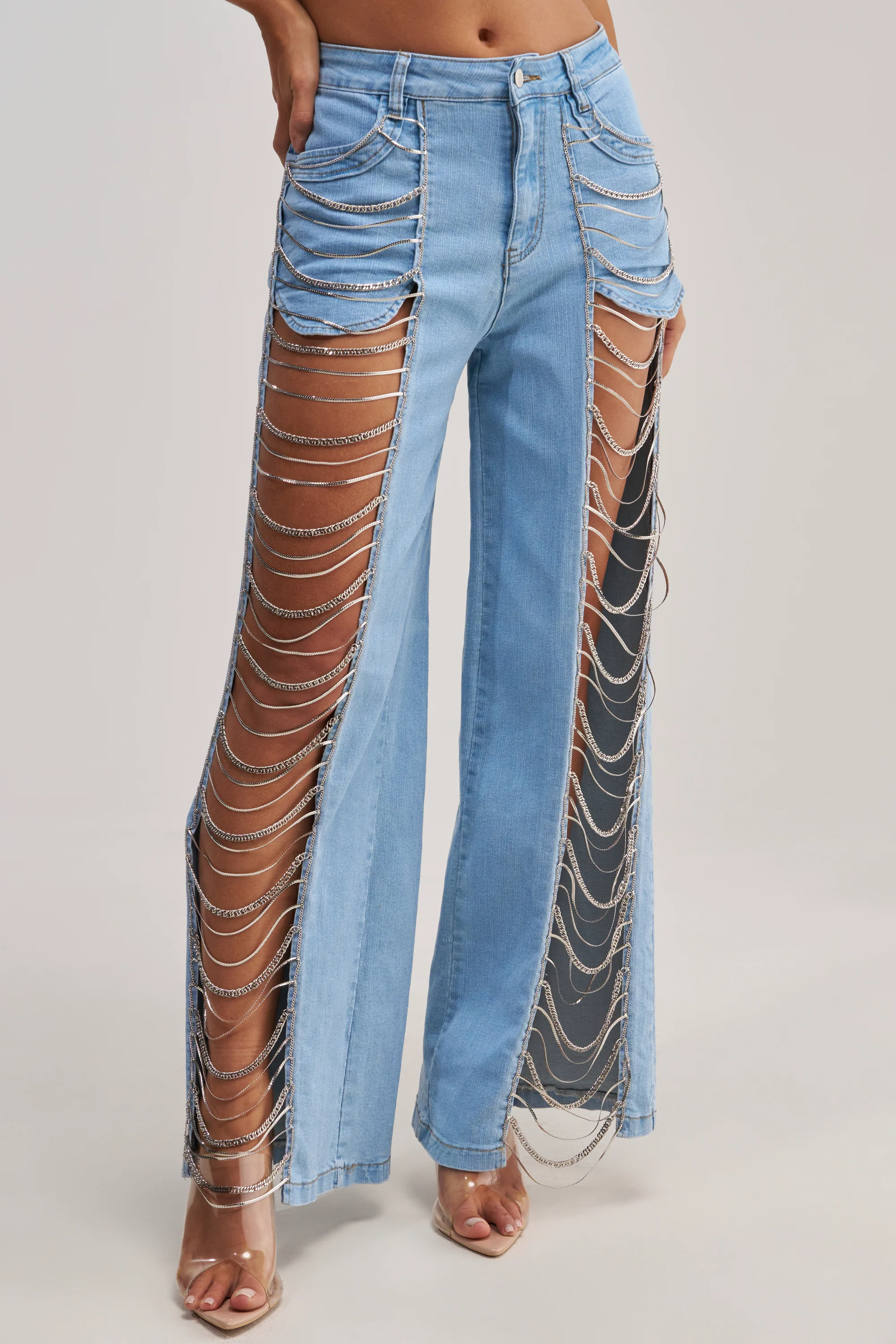 CHAINS FOR DAYS RELAXED DENIM - Akira Store
