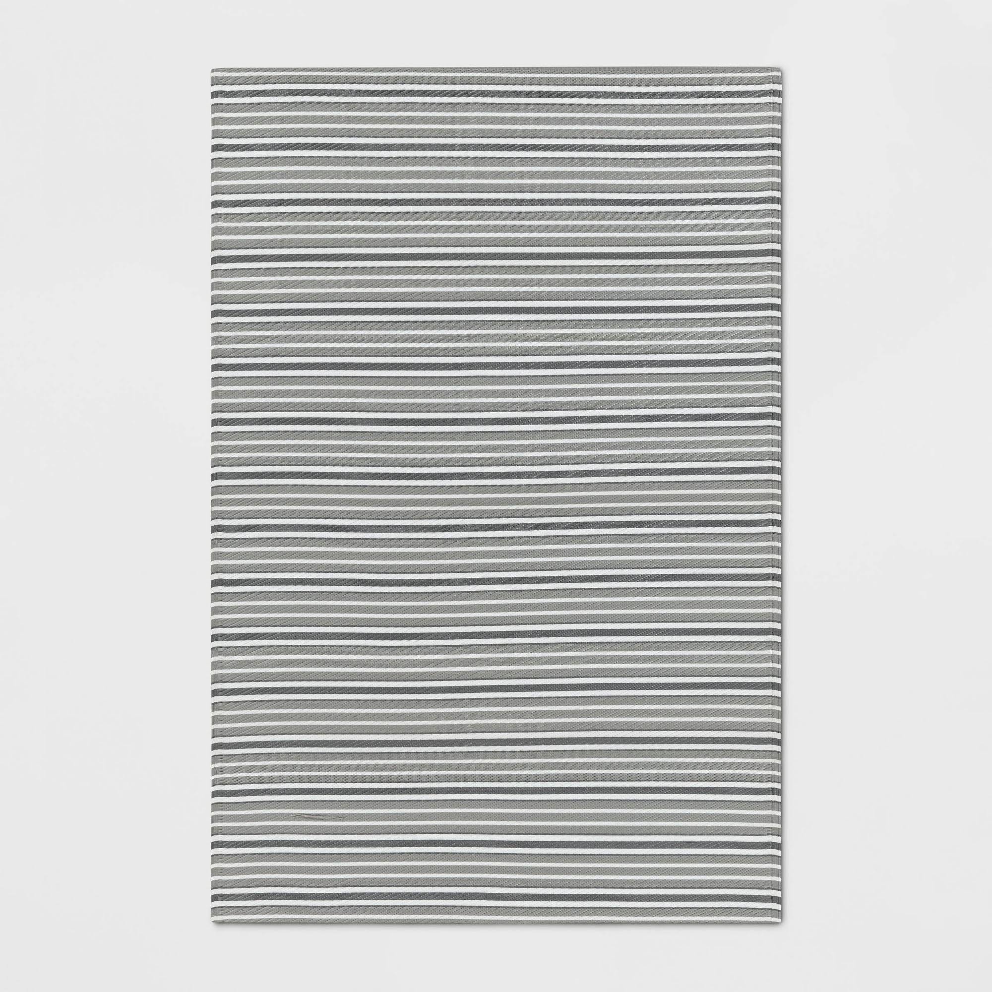 Room Essentials Striped Indoor/Outdoor Rug
