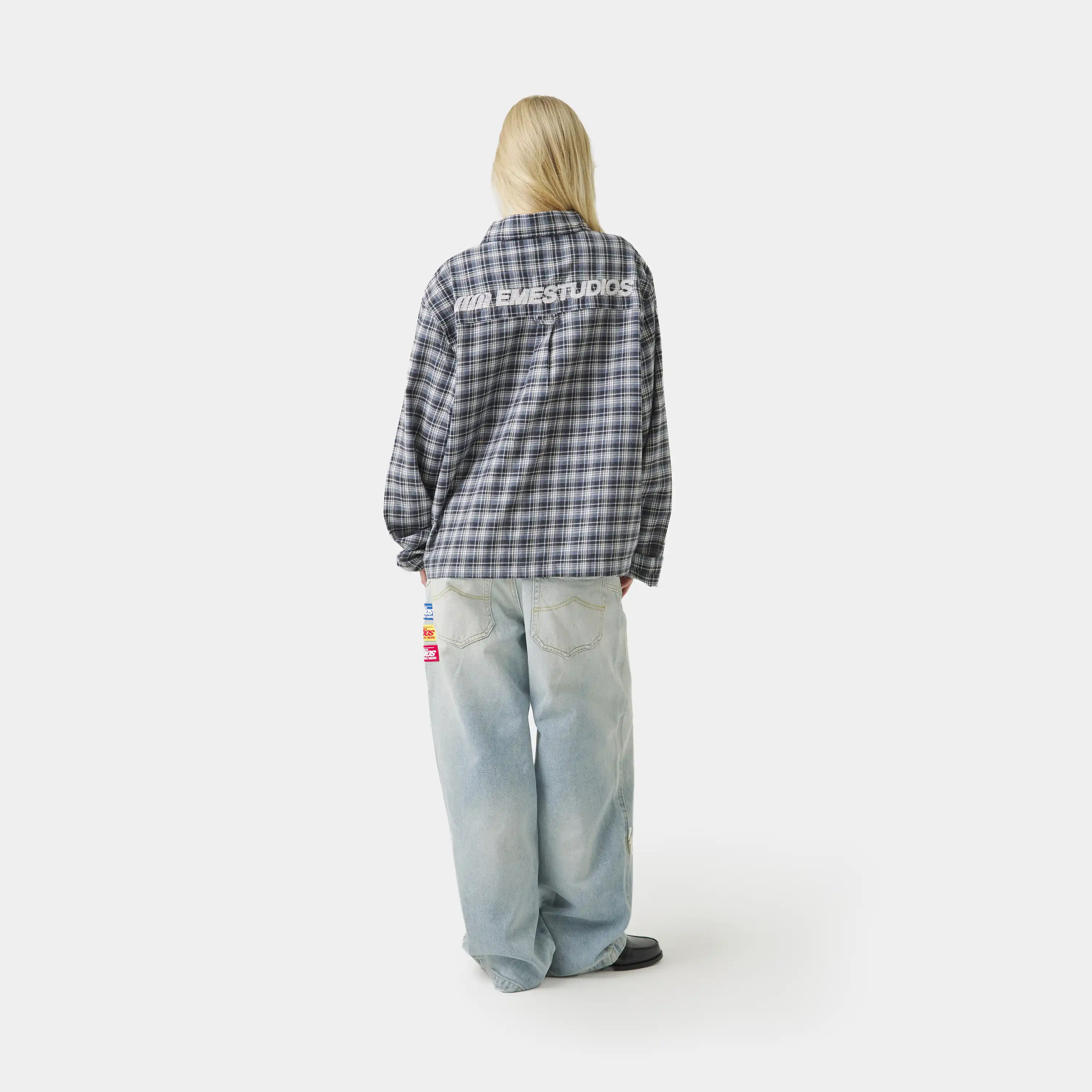 Ivy Navy Boxy Shirt