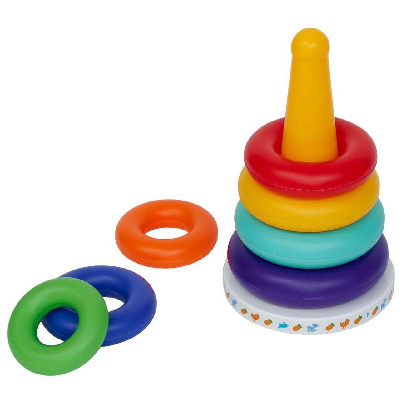 Jeu éveil musical anneaux à empiler