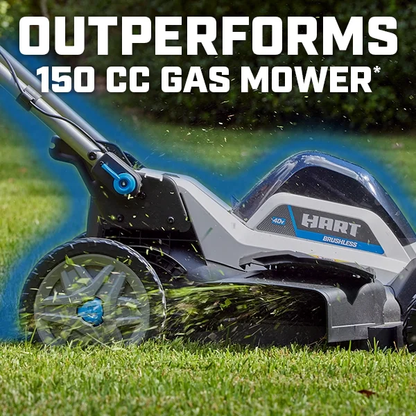 40V 20" Self-Propelled Dual Blade Mower - Image 3