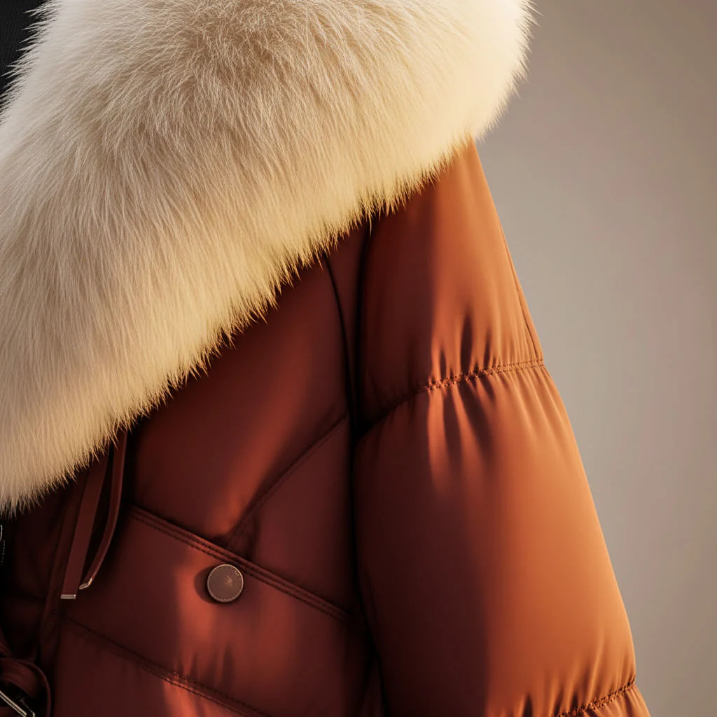 Élodine | Manteau élégant au col affirmé