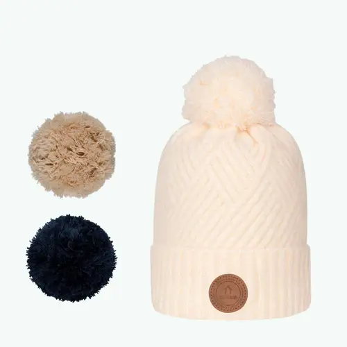 Bonnet Last Word Blanc