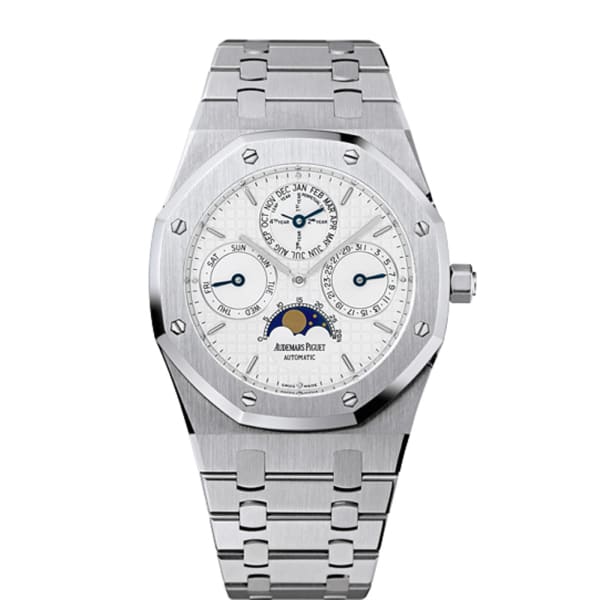 【Super Clone】Audemars Piguet Royal Oak Perpetual Calendar Stainless Steel Watch 39mm 25820ST.OO.0944ST.03