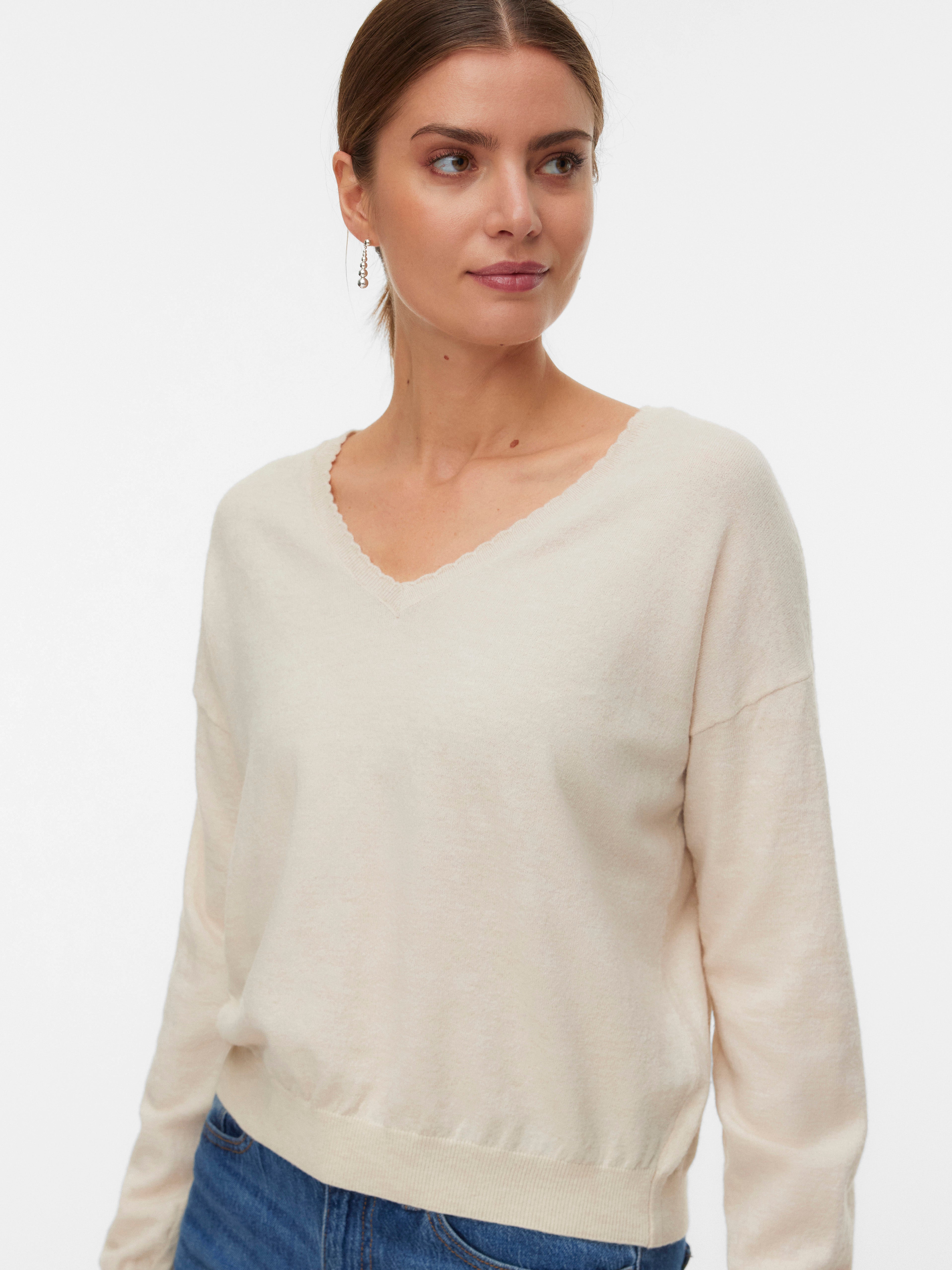 VERO MODA® VMMARINA Knitted pullover