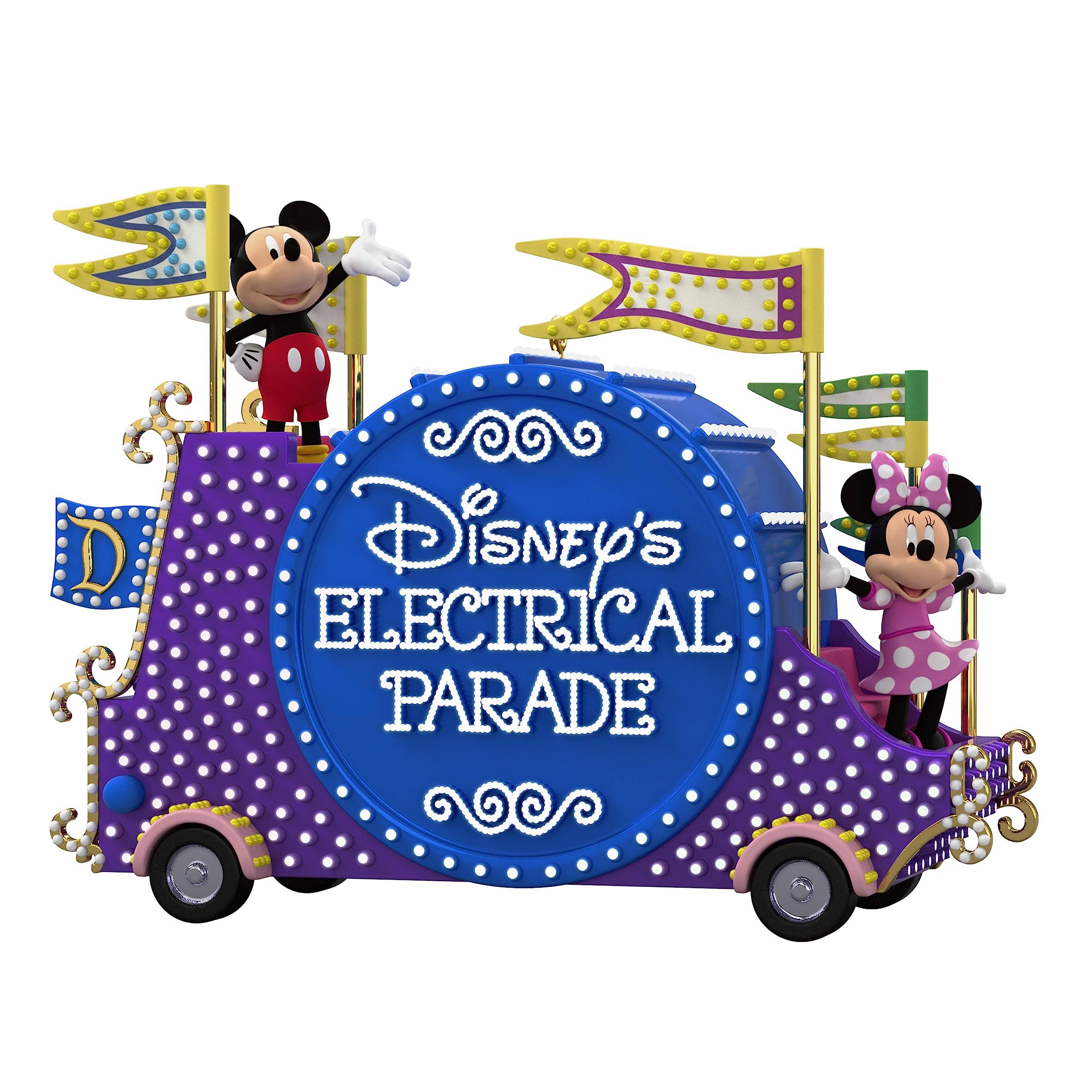 Disney Mickey Mouse Disney's Electrical Parade 2023 Musical Ornament with Light