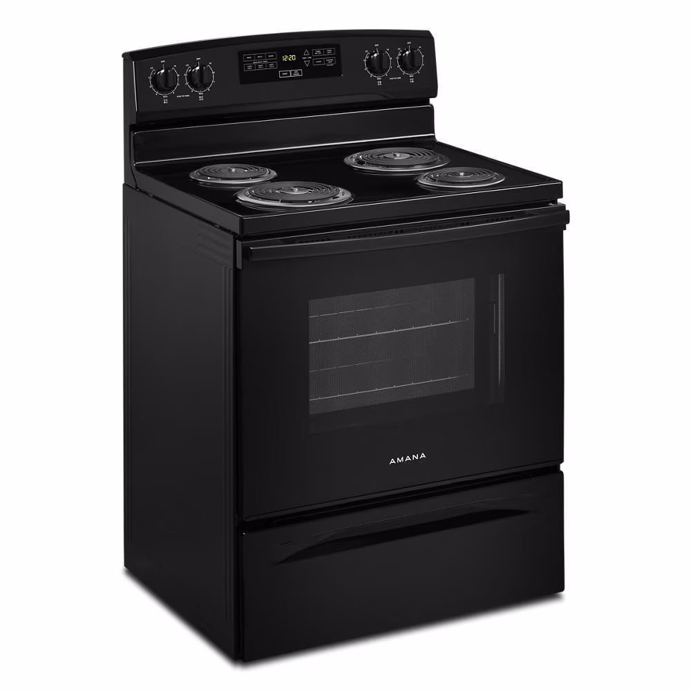 30 in Electric Range(Black) - Image 3