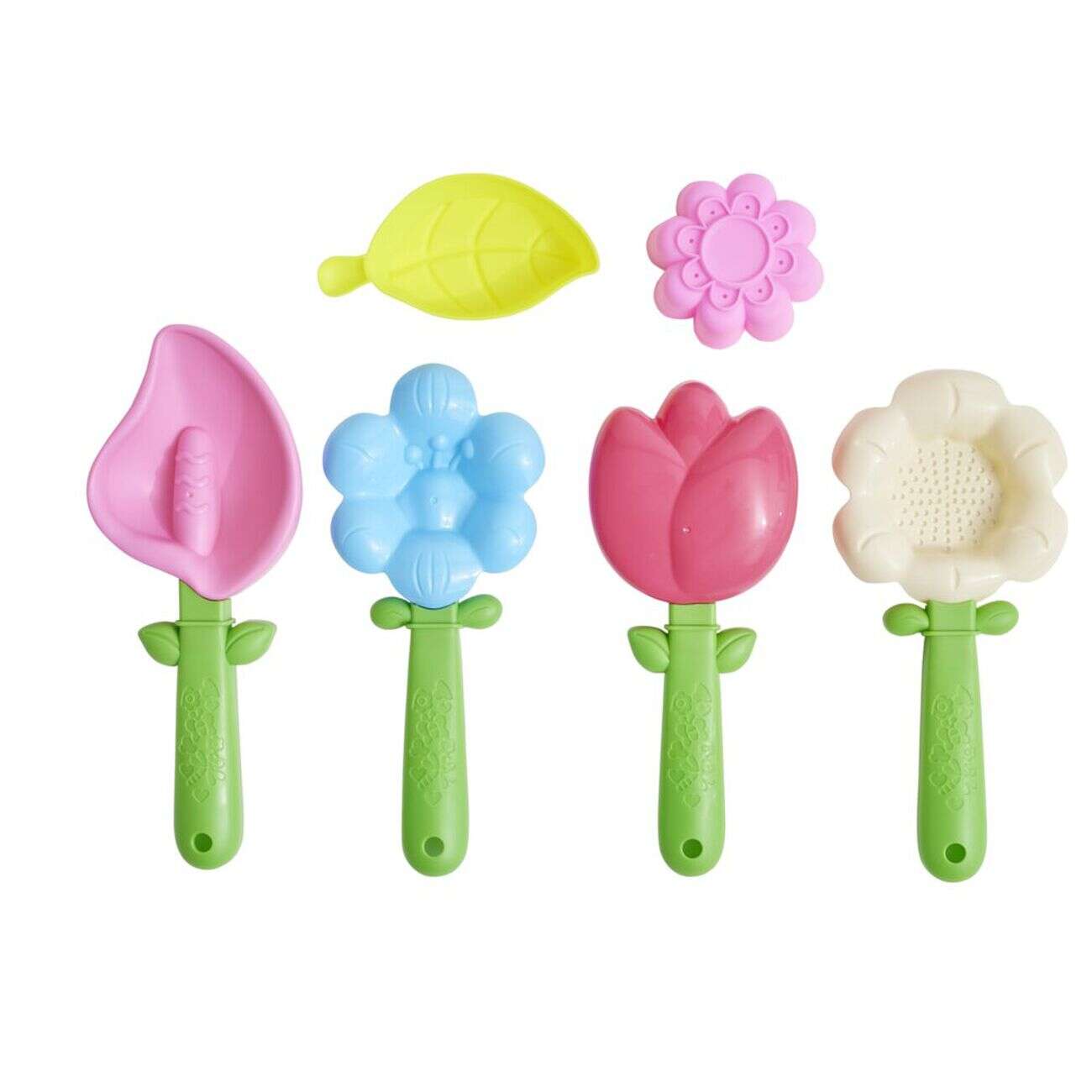 Seau de plage jardinier enfant plastique Ø18xH24,6cm x12 pièces